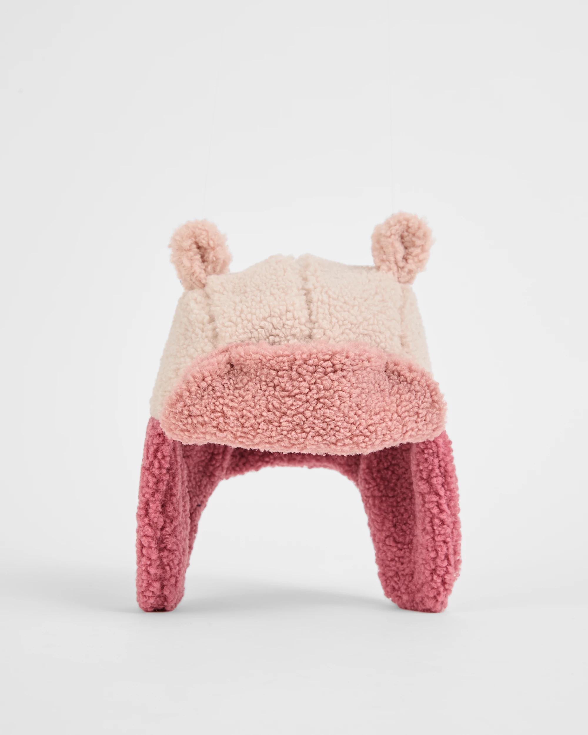 1 Target Kids Sherpa Trapper Hat PINK, 1 of 1