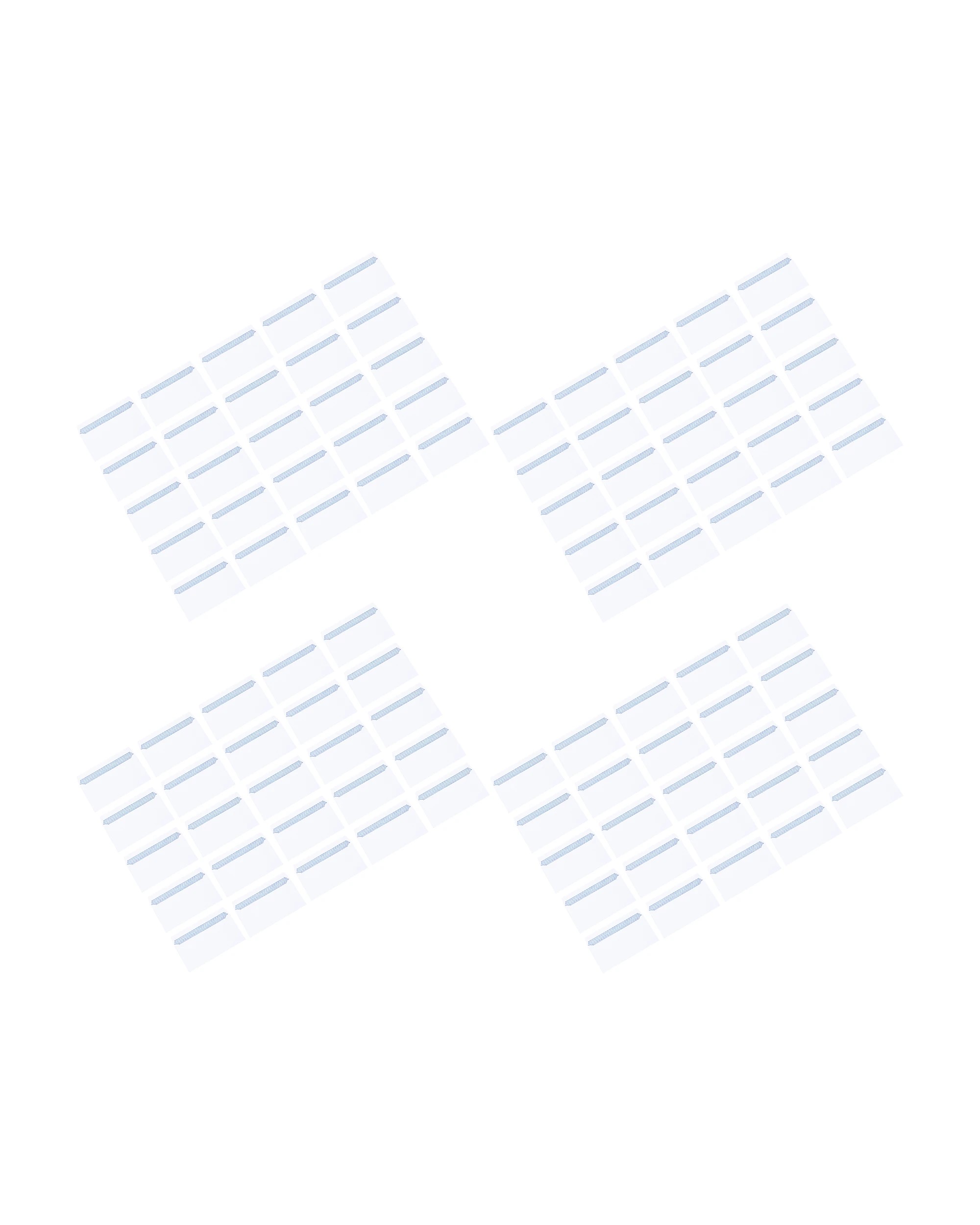 3 100 Pack DL Peel and Seal Envelopes - White, 3 of 5