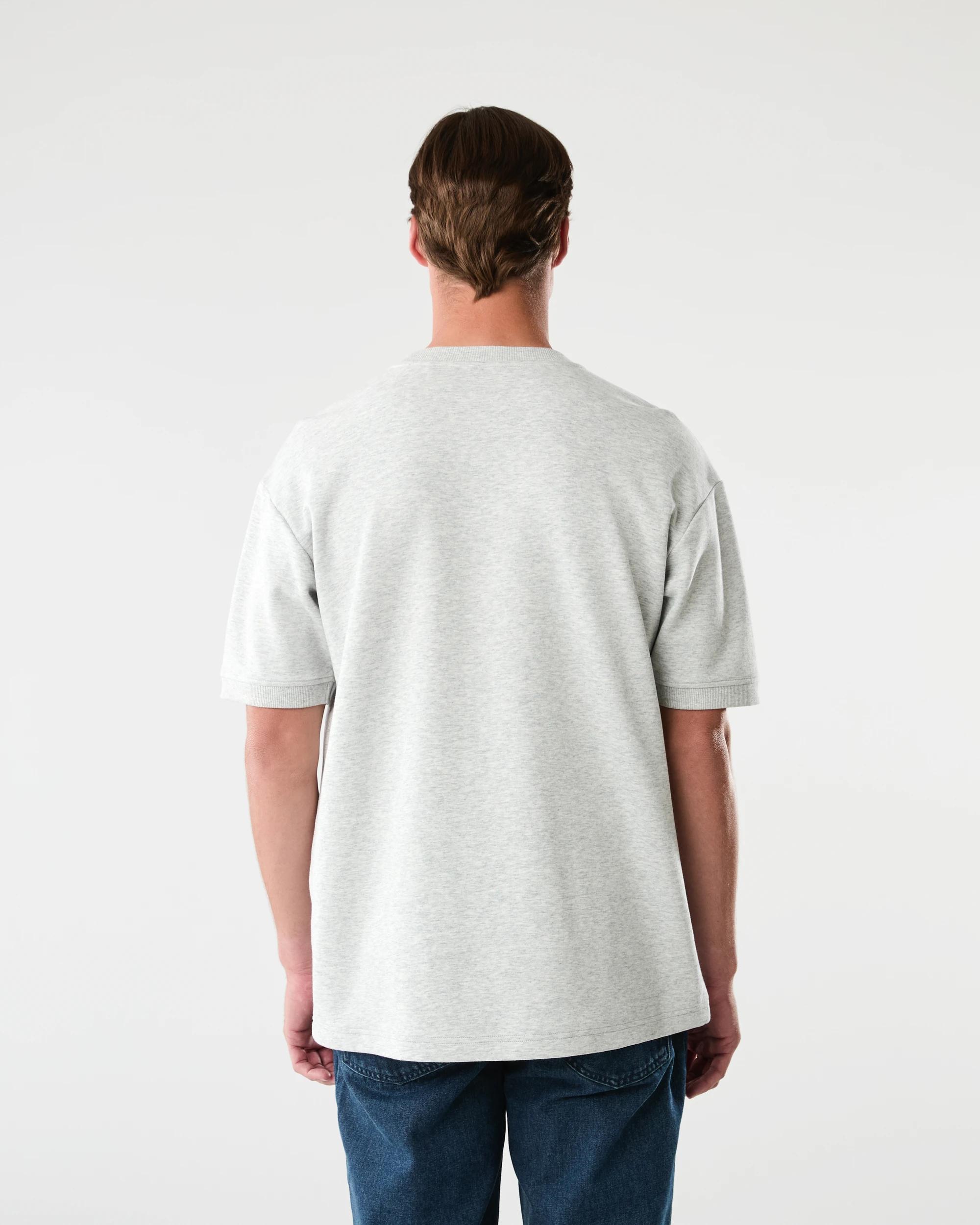 3 Oversized Interlock T-shirt Gry Marle, 3 of 6