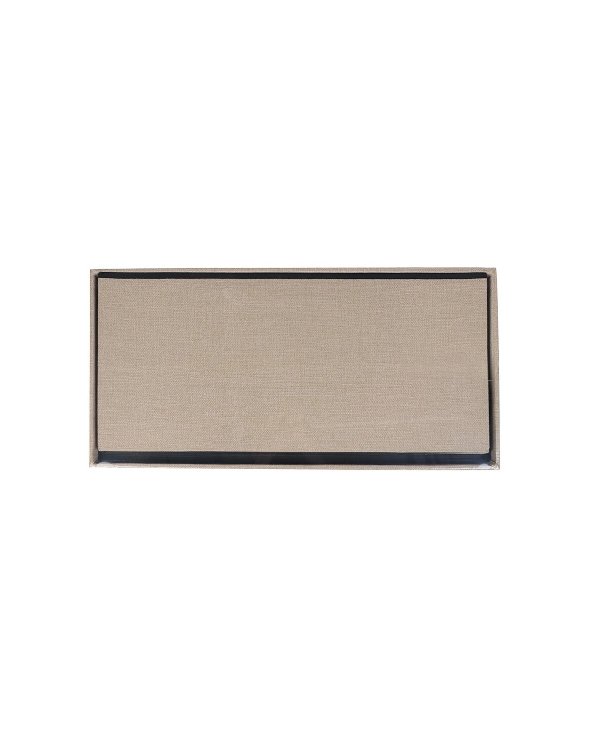 4 Boxsweden Ottoman Storage Cube Faux Linen Collapsible Design Lid Included - Beige, 4 of 4