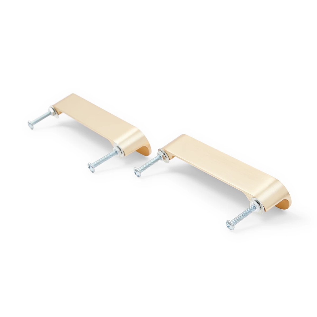 5 2 Pack Lozenge Handles - Gold Look, 5 of 10