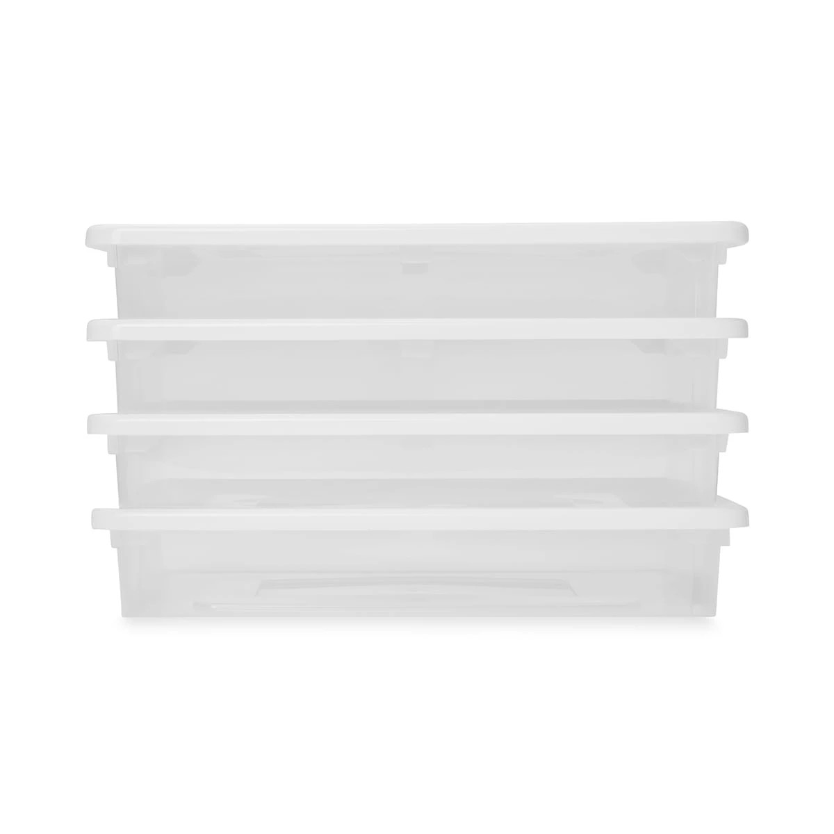 4 4 Pack 5L Storage Boxes, 4 of 5