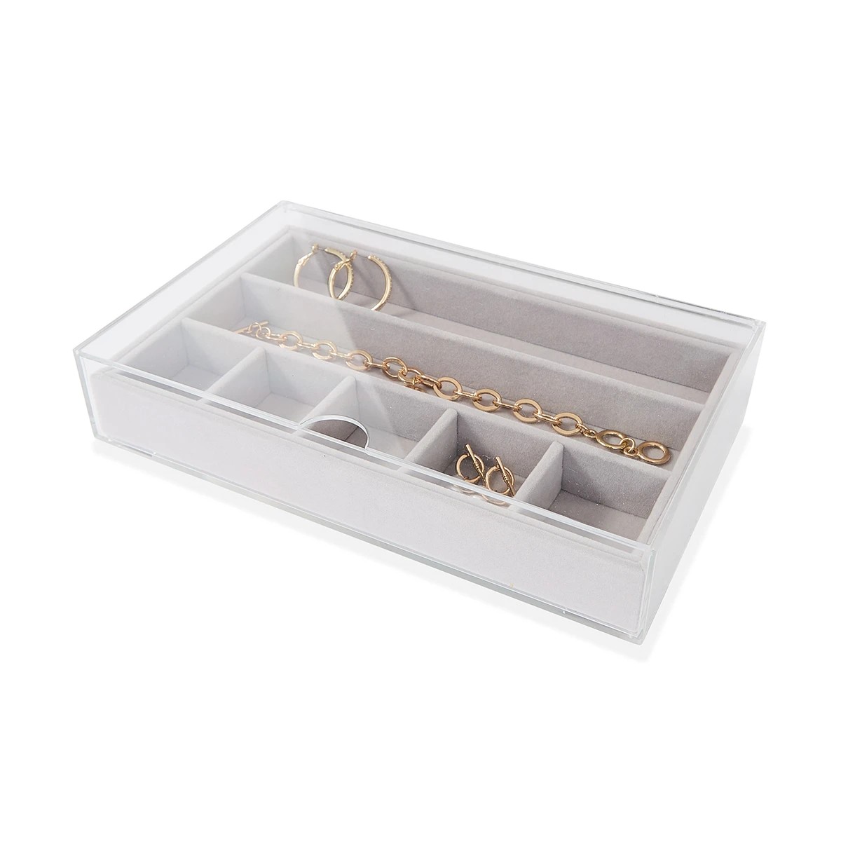 3 Modular Jewellery Box with Lid, 3 of 10