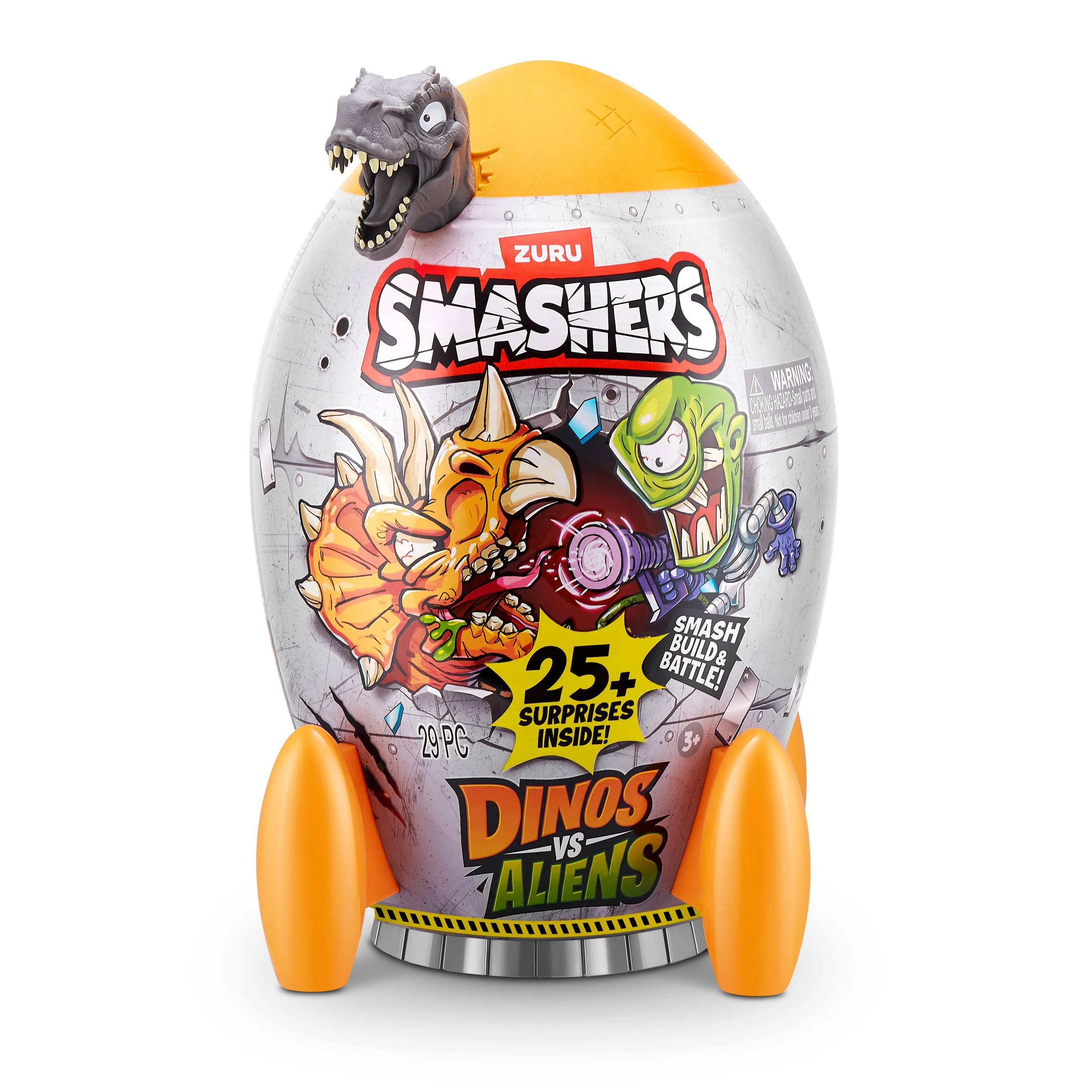 1 29 Piece Zuru Smashers Dinos vs Aliens - Assorted, 1 of 9