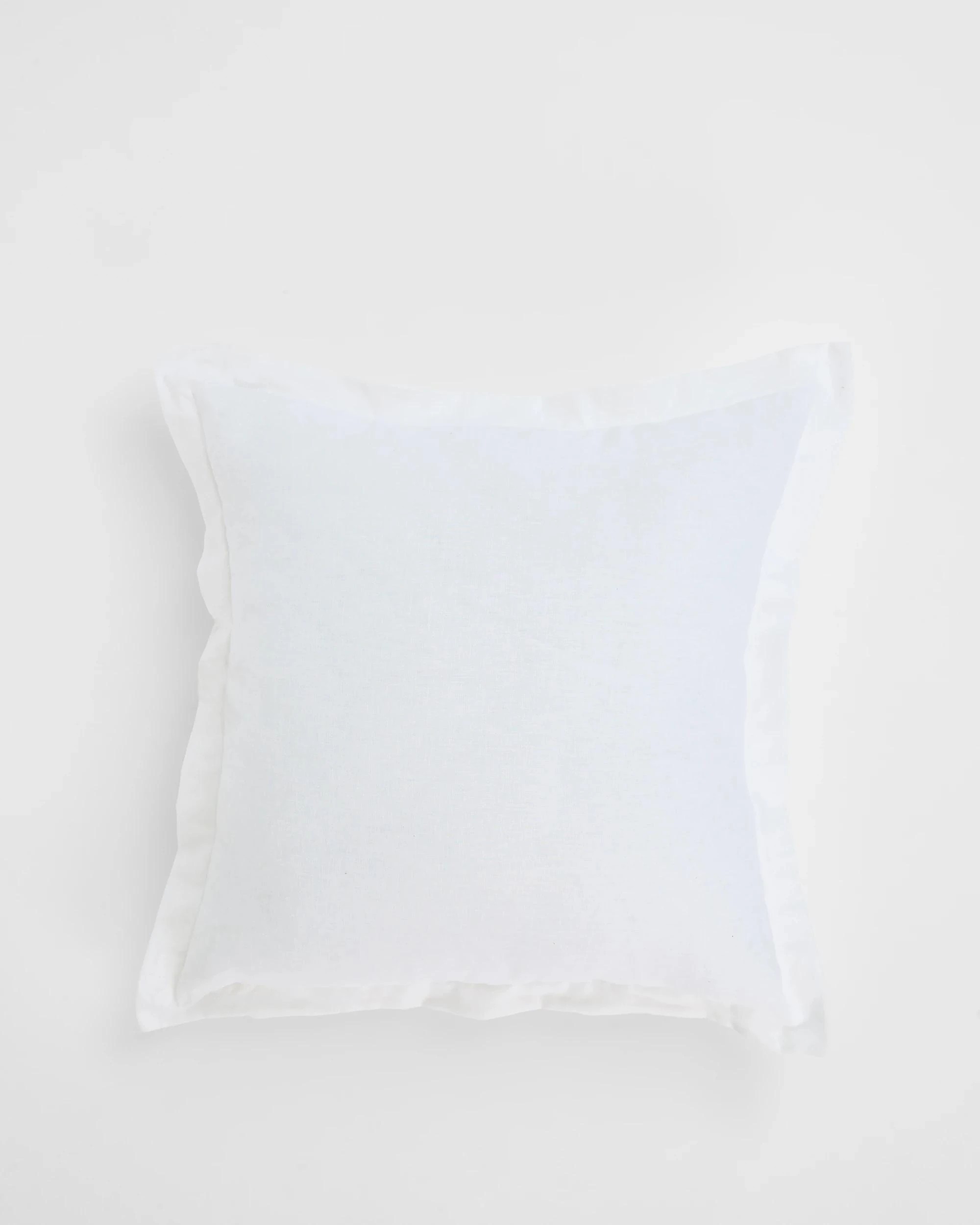 1 Target Laynie Linen/Cotton Cushion - Queen Bed - White, 1 of 2