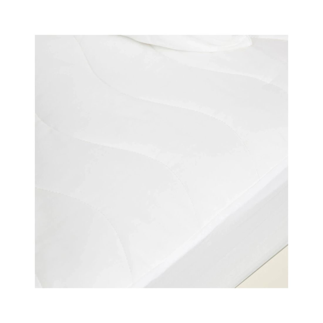 3 Tontine Queen Waterproof Fitted Quilted Cotton Mattress Protector - Comfortech
 - White, 3 of 3