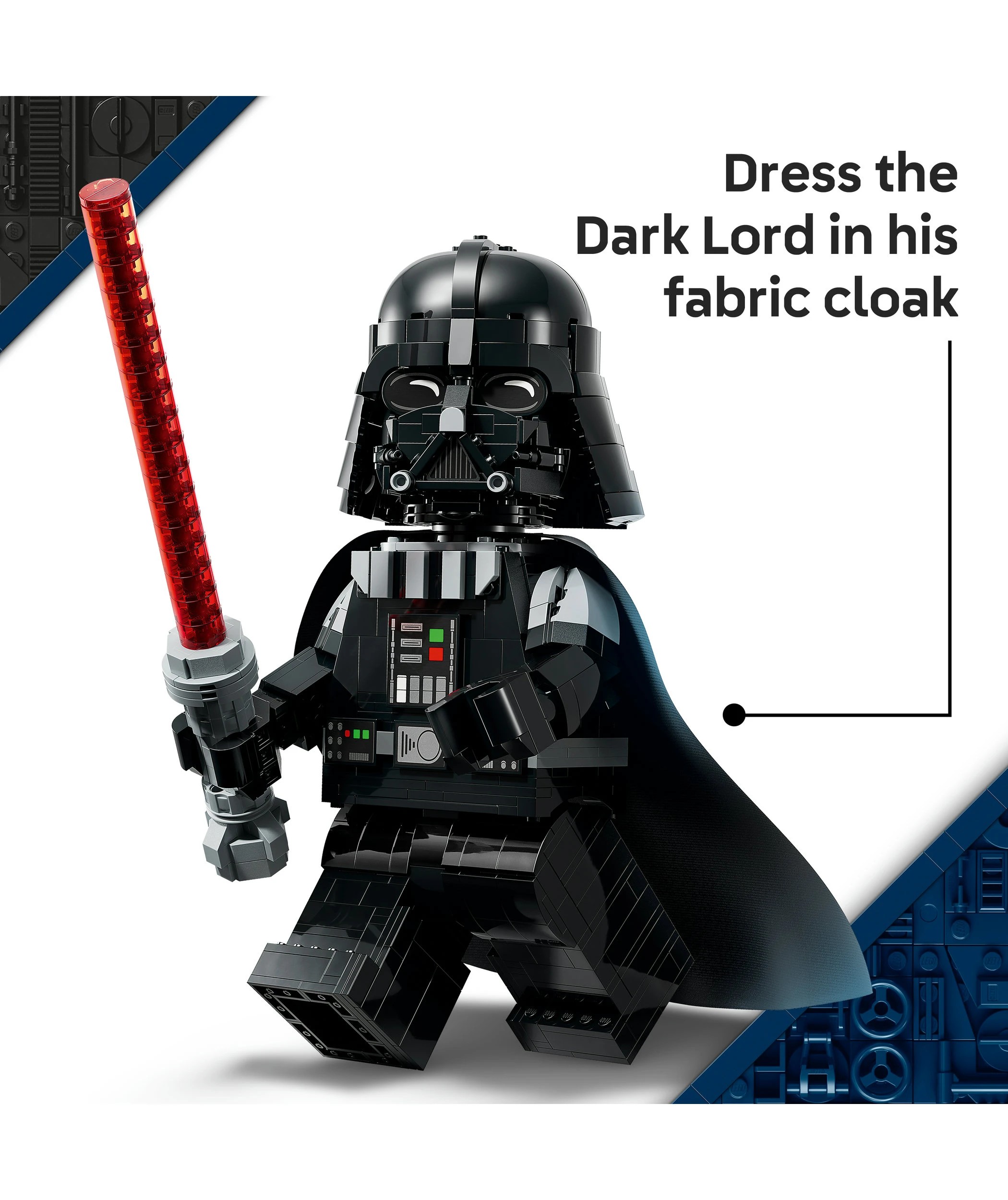 5 LEGO® Star Wars TM Up - Scaled Darth Vader™ Minifigure 75461 - Multi, 5 of 10
