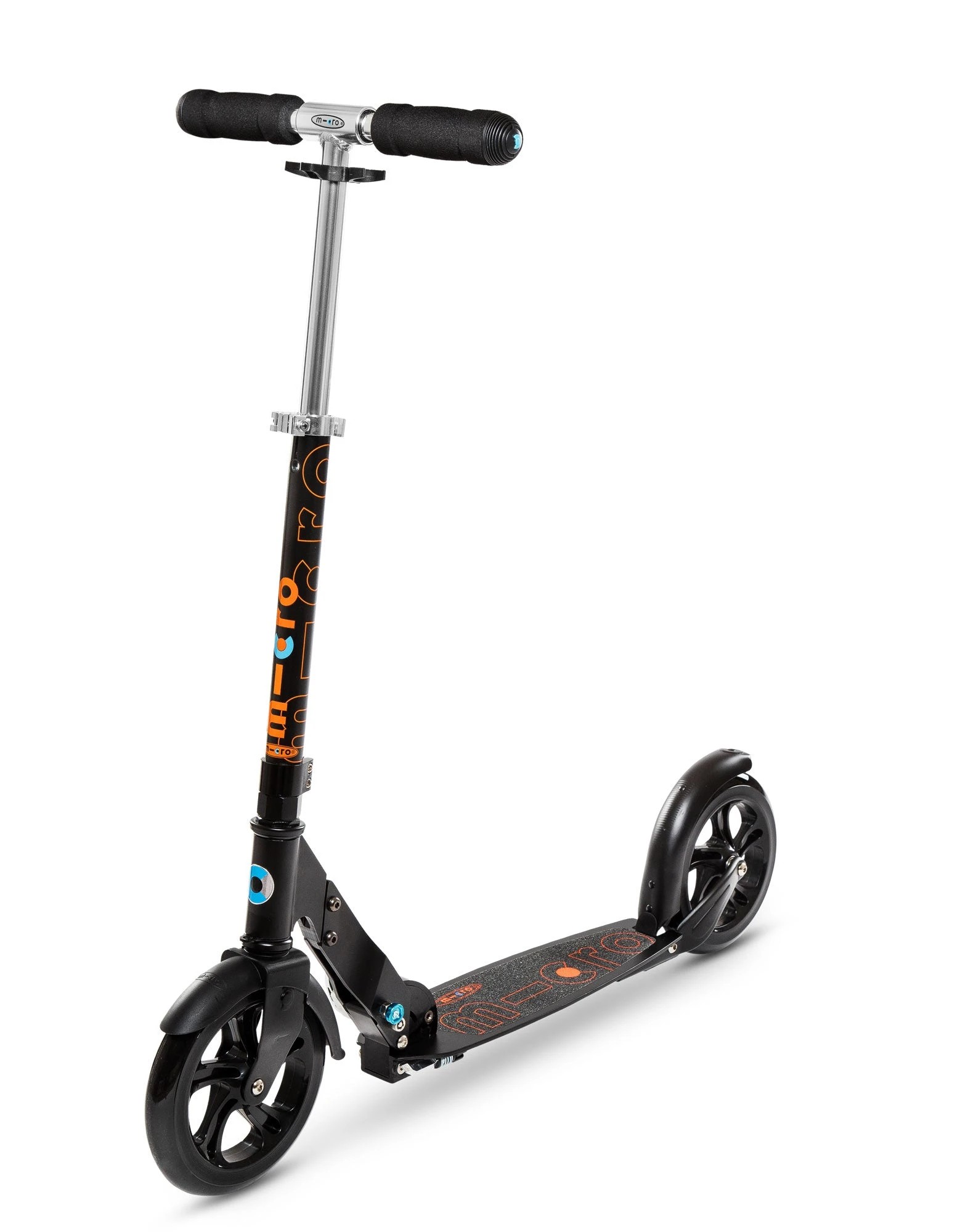 1 Micro Classic Adult Foldable Scooter - Black, 1 of 10