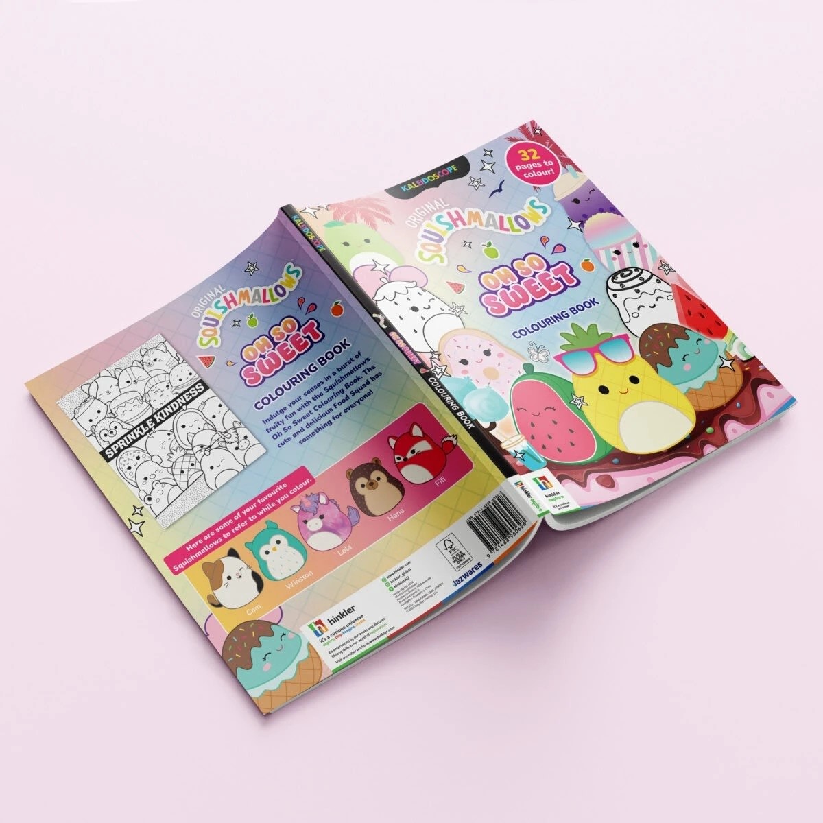 4 Kaleidoscope Original Squishmallows Oh So Sweet​ Colouring Book, 4 of 5