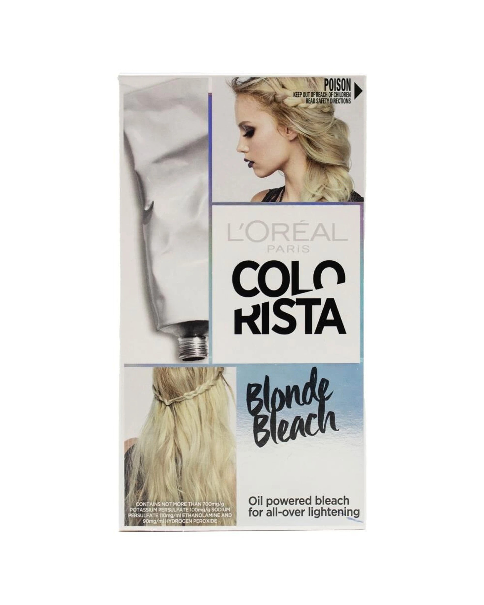 2 Loreal Paris Colorista DIY Hair Bleaching Kit 6PK Customisable At Home Use - Blonde - Multi, 2 of 5