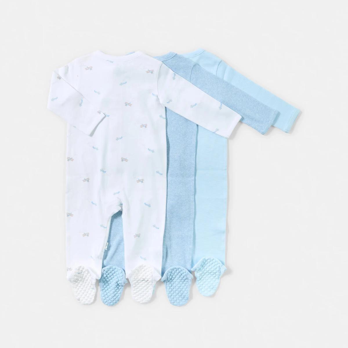 2 3 Pack Coveralls BLUE AEROPLANES, 2 of 8
