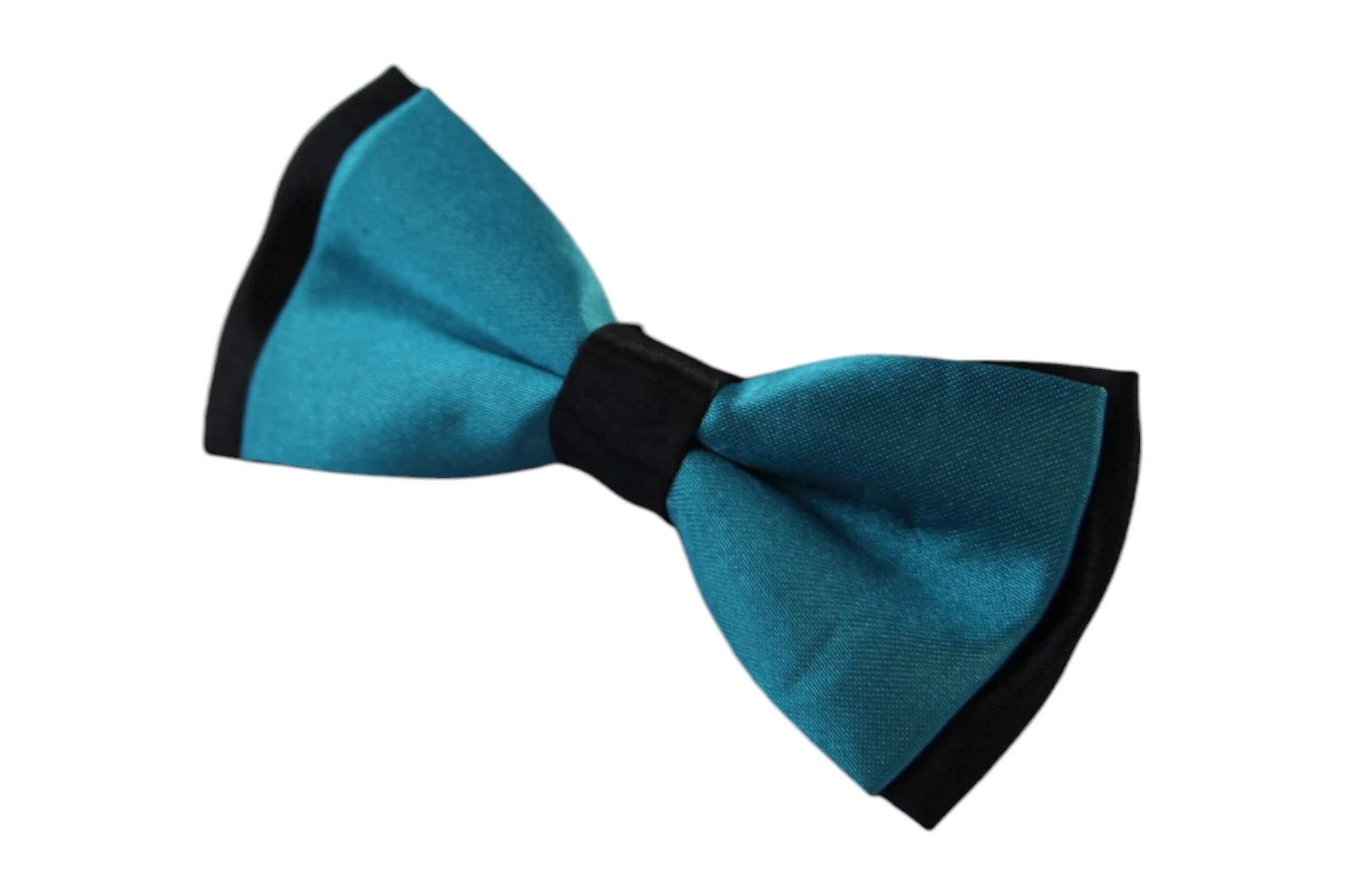 5 Zasel Boys Teal Two Tone Layer Bow Tie - Multi - Multi, 5 of 5