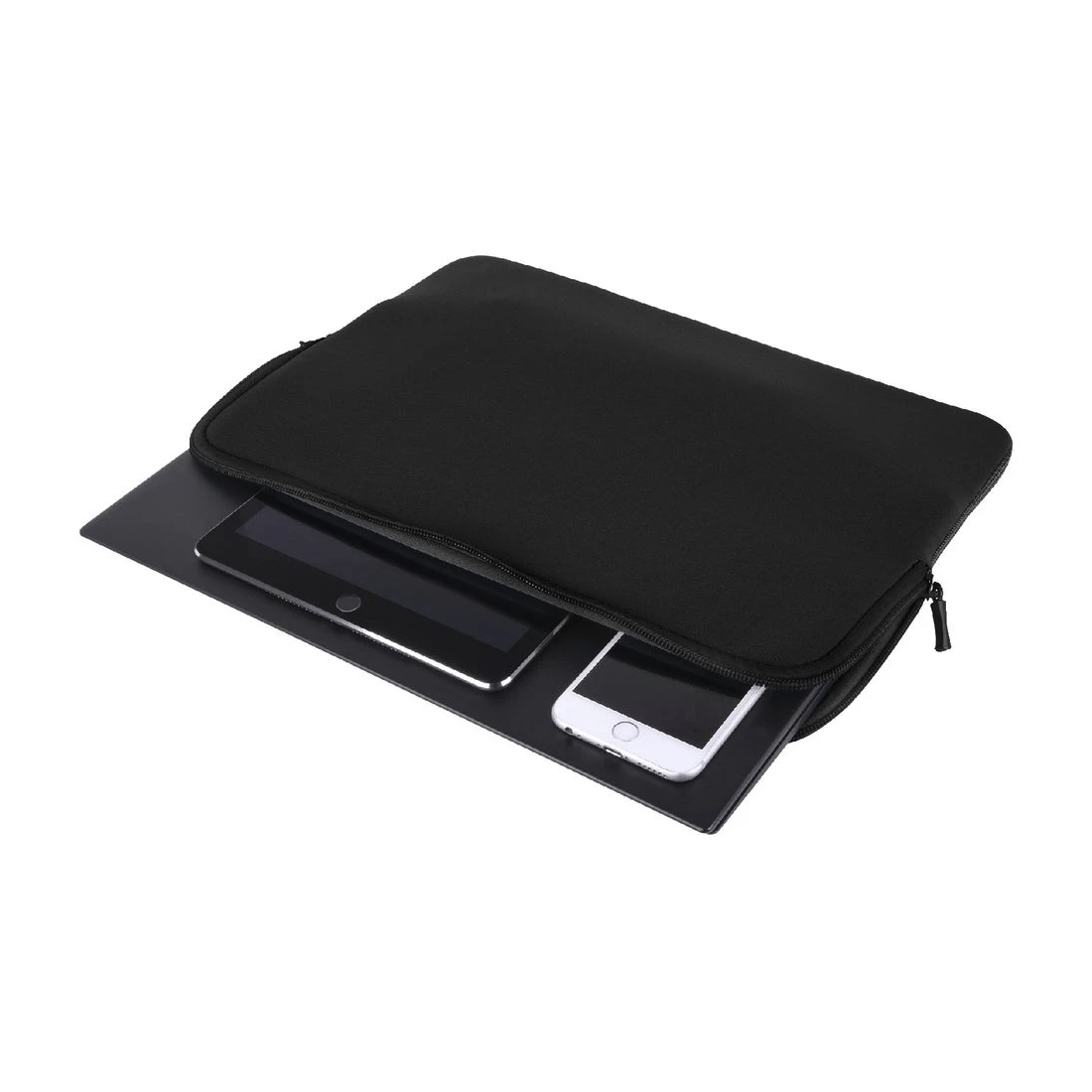 3 J.Burrows 11" Neoprene Laptop Sleeve Black, 3 of 3