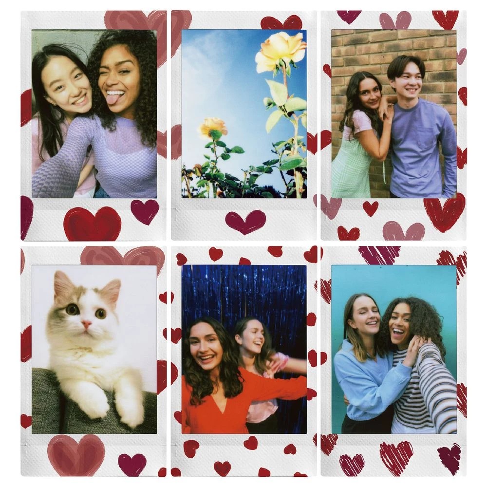2 Fujifilm Instax mini Film 10 Pack Hearts, 2 of 3