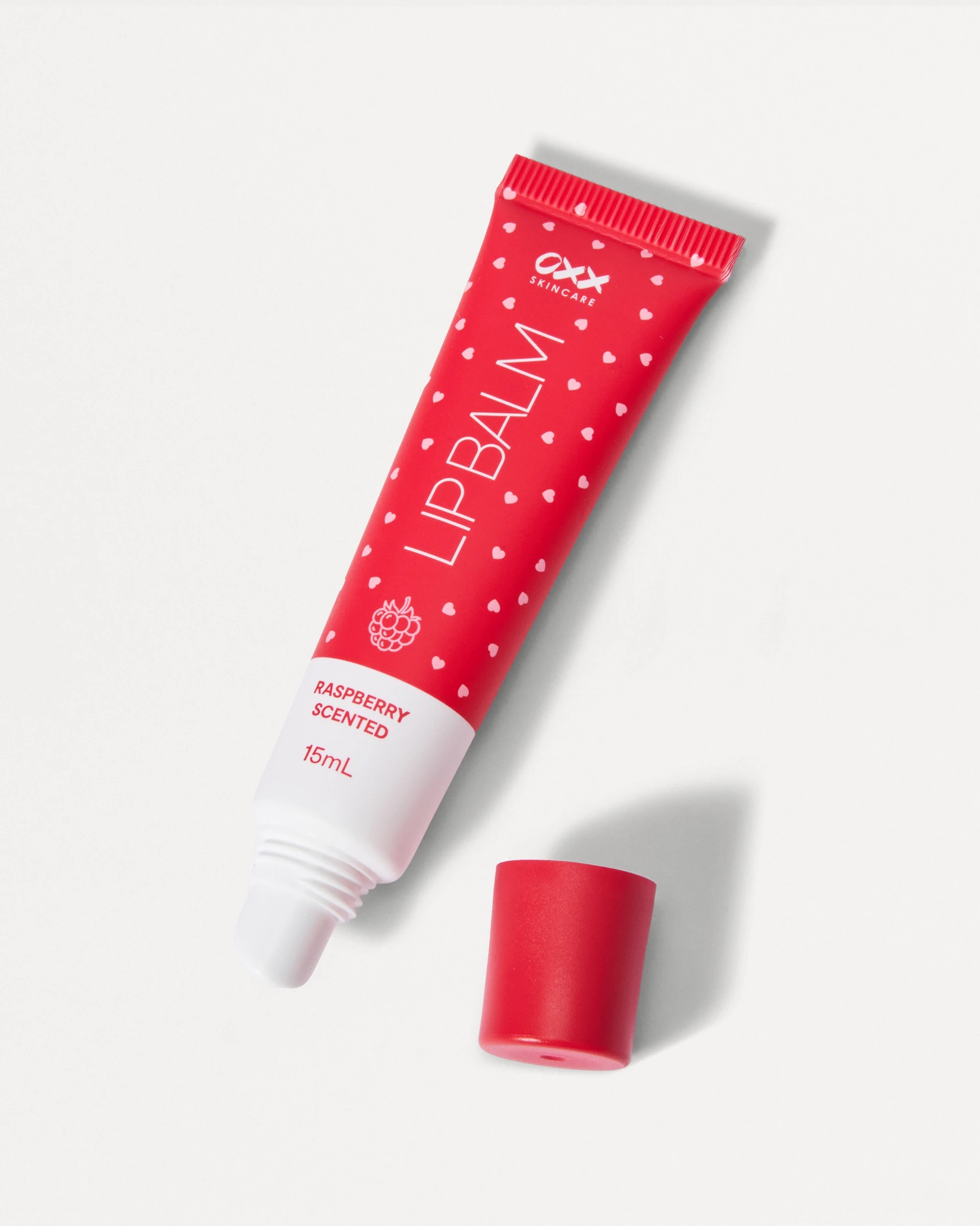 2 OXX Skincare Lip Care Lip Balm 15ml - Raspberry Scented, 2 of 5