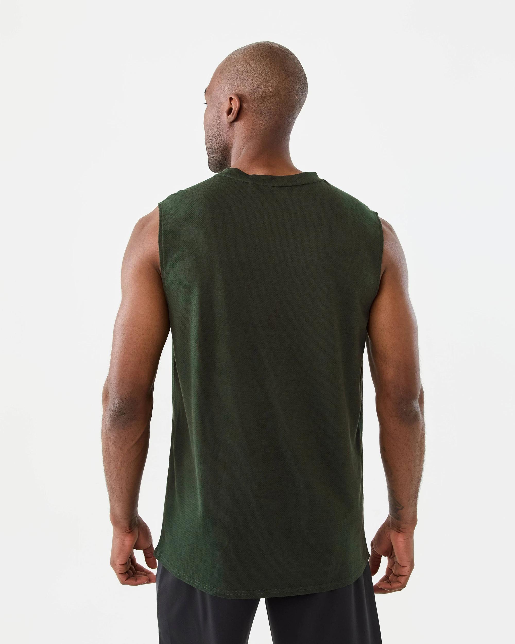 3 Everlast Mens Mesh Muscle Deep Green, 3 of 7