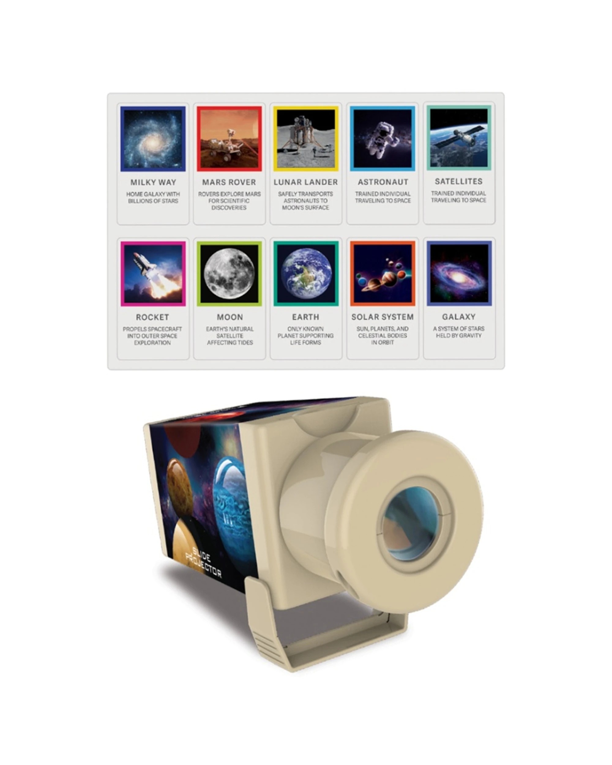 3 4M Kidzlabs Slide Projector Space Educational Toy Kids Engaging Space Imagery Projection, 3 of 3