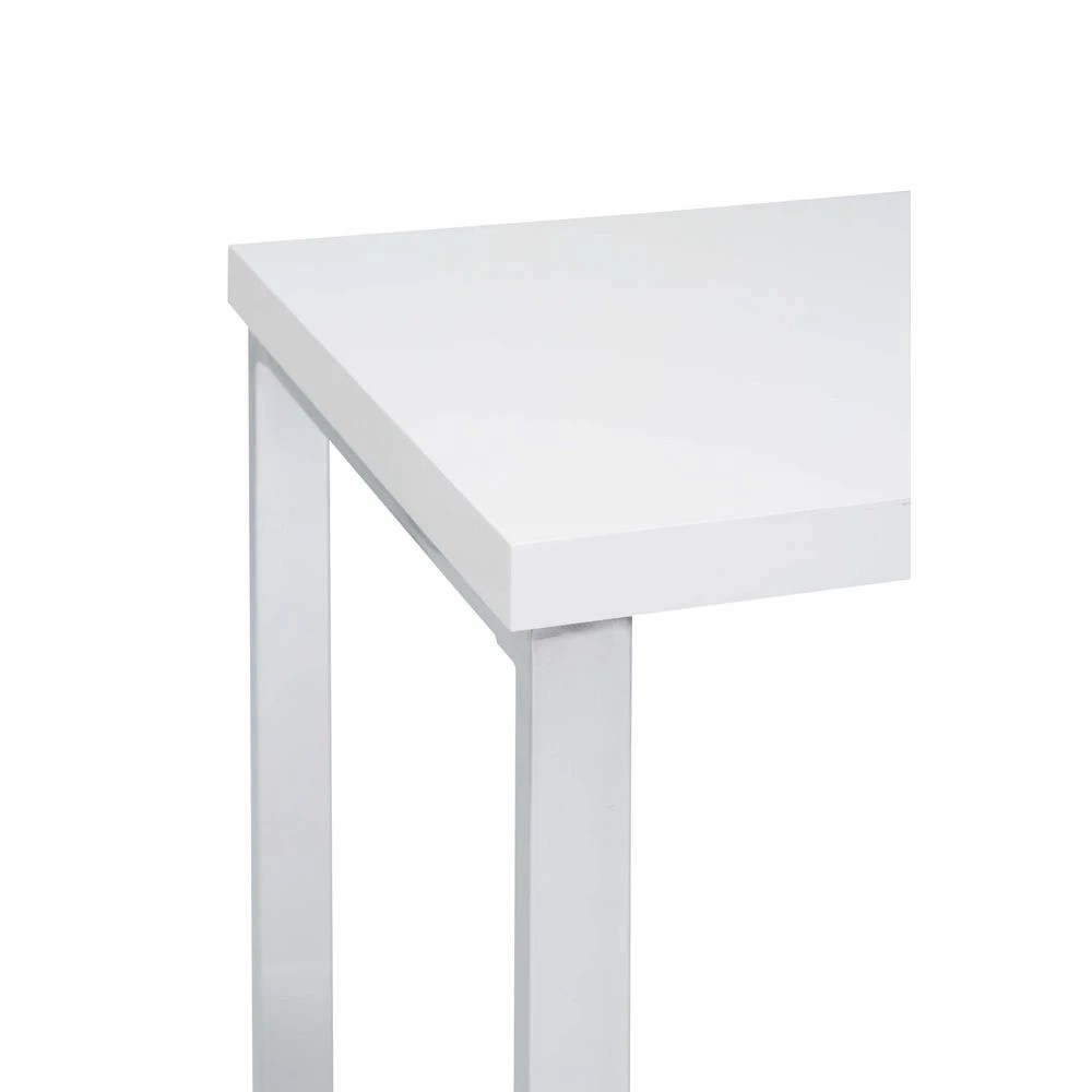 5 Contour Home Office Study 1400mm High Gloss Desk Desks, Tables and Workstations, 5 of 9