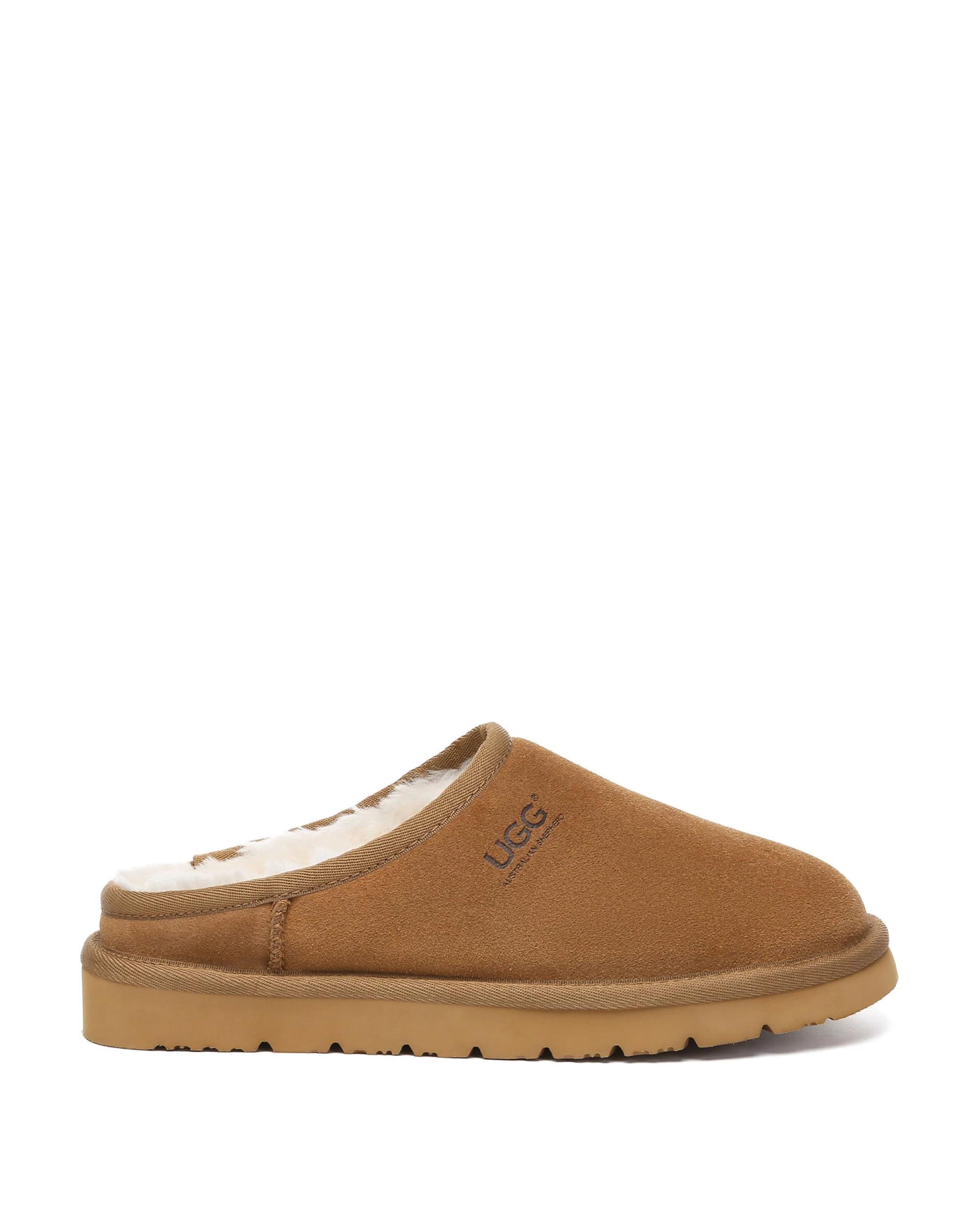 1 Australian Shepherd UGG Unisex Nano Classic Slippers CHESTNUT, 1 of 5