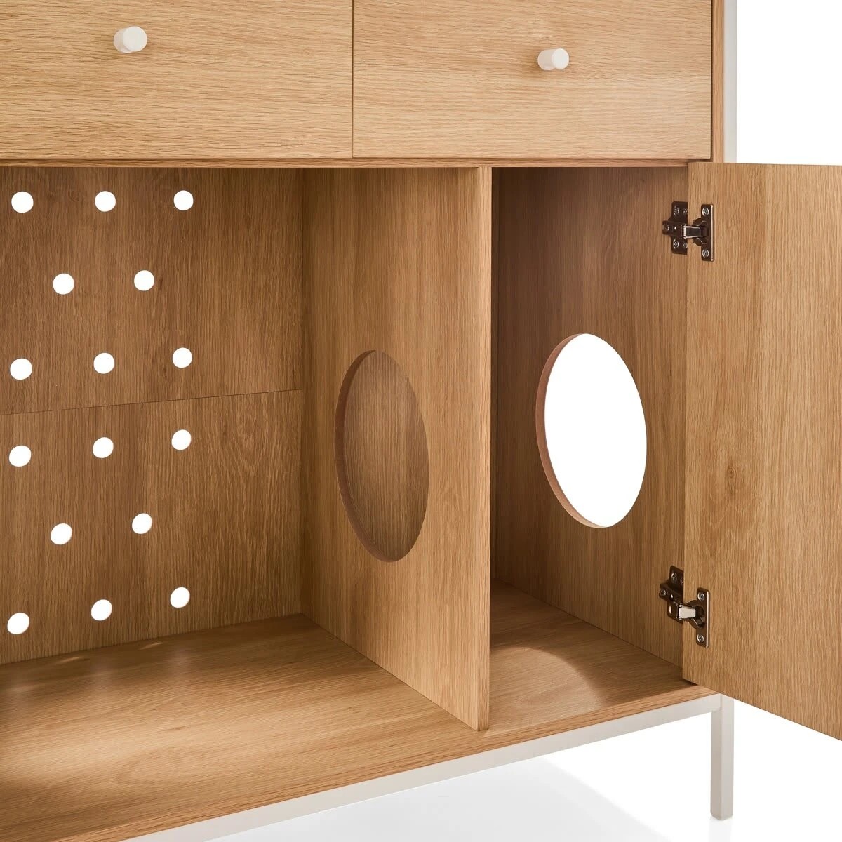 8 Cat Litter Cabinet with Storage, 8 of 10