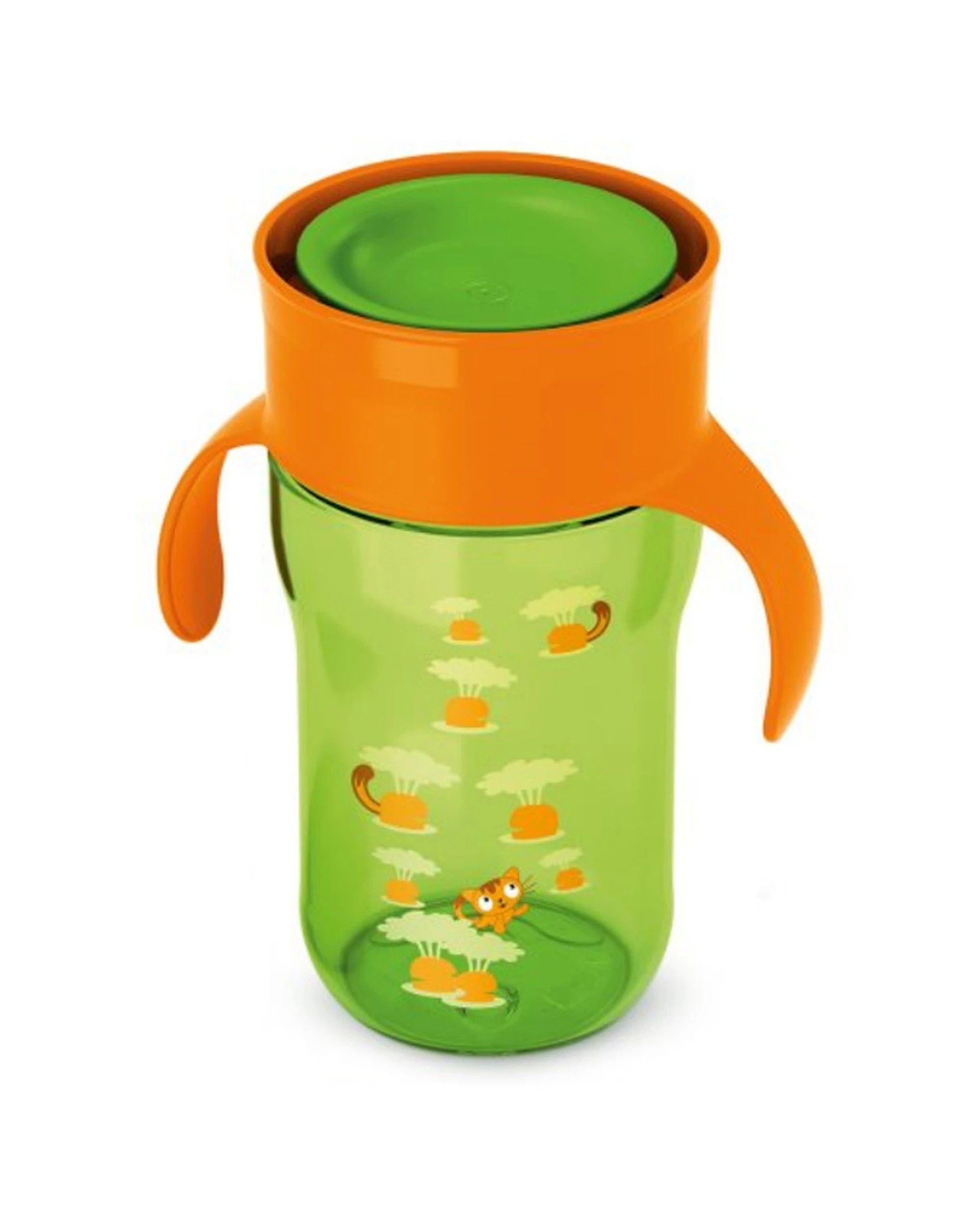 1 Philips Avent Grown Up Cup Water Drink Tumbler 340ml 18 Months Spill Proof - Green, 1 of 1