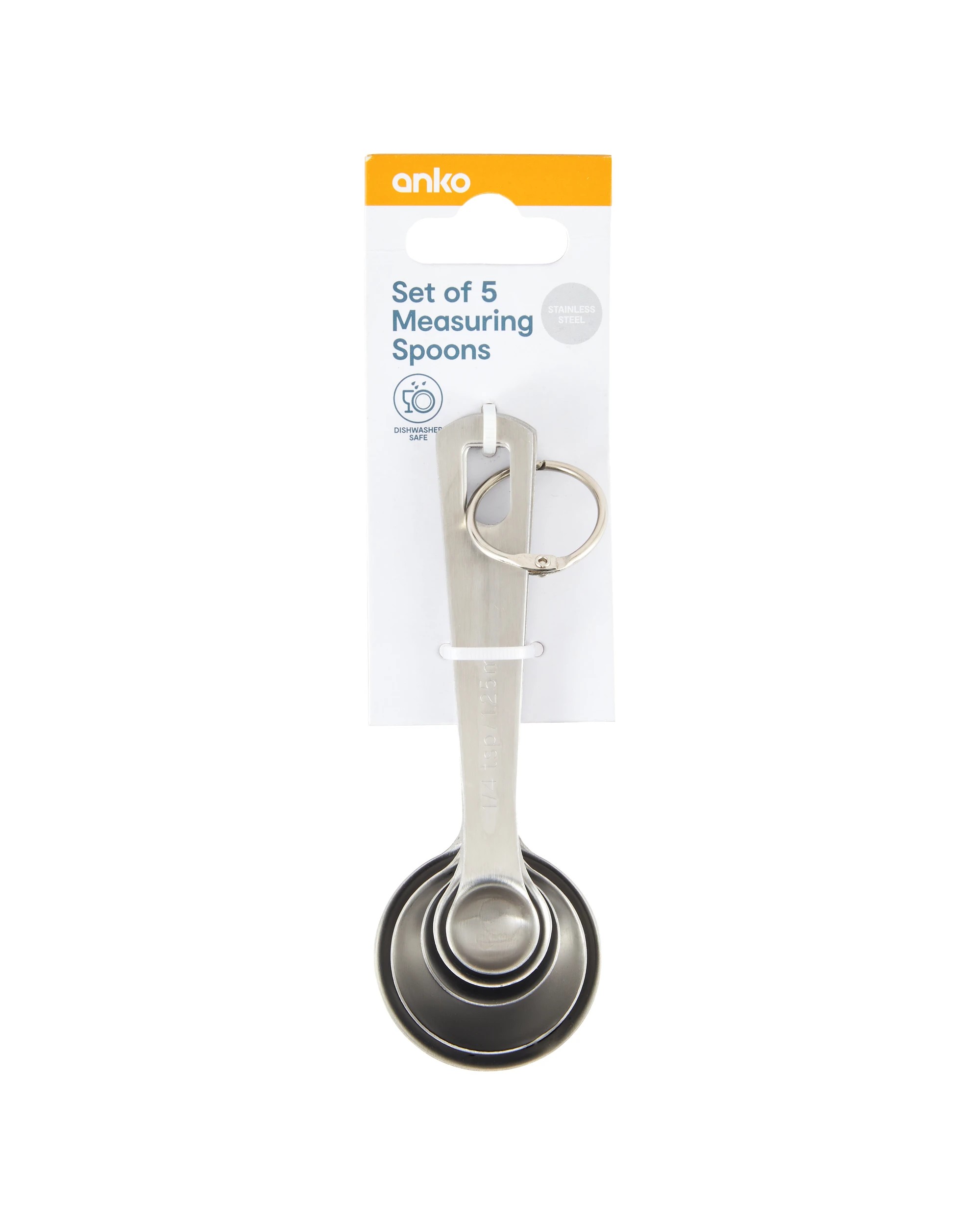 3 Set of 5 Measuring Spoons, 3 of 3