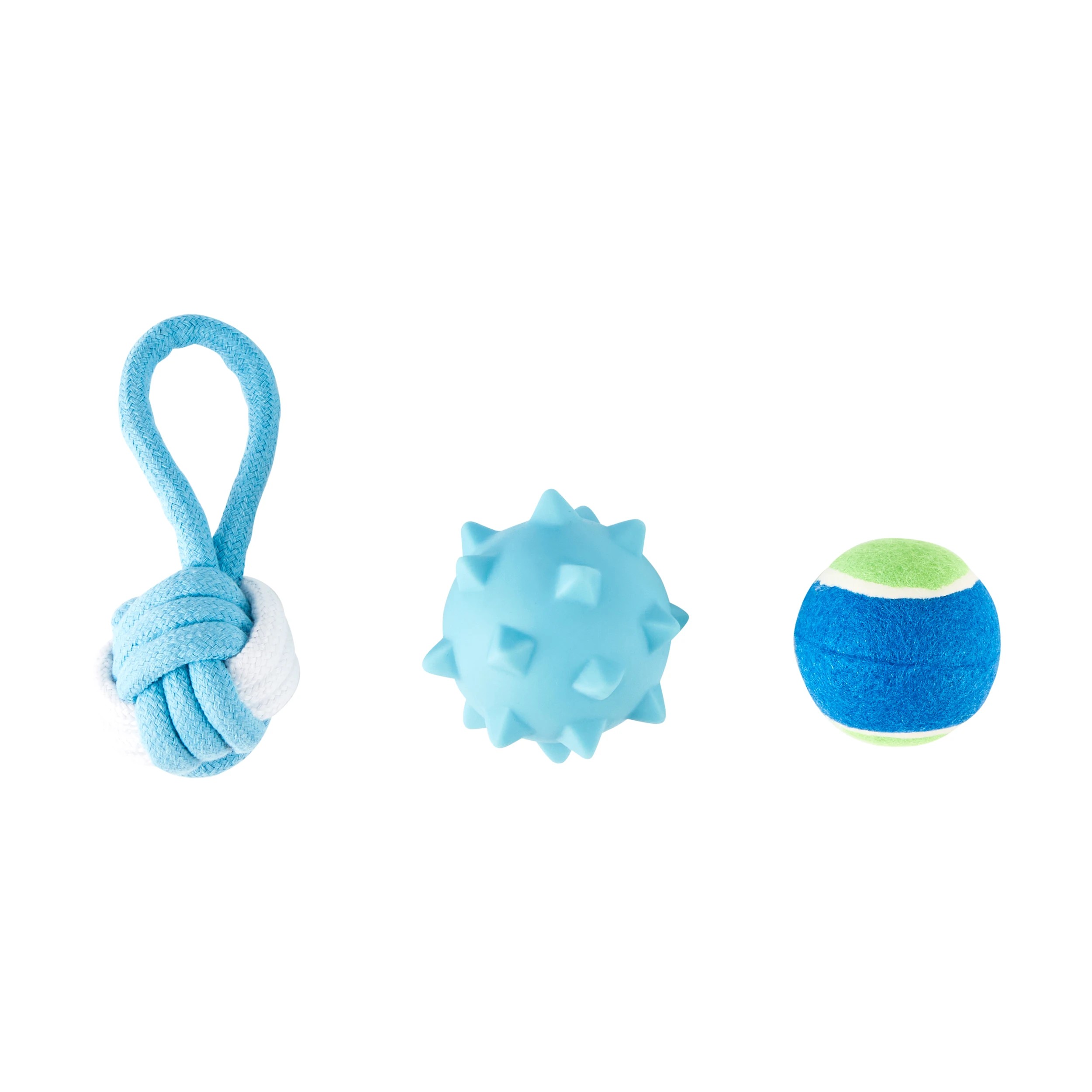 4 5 Pack Pet Toy Blue Monster, 4 of 6