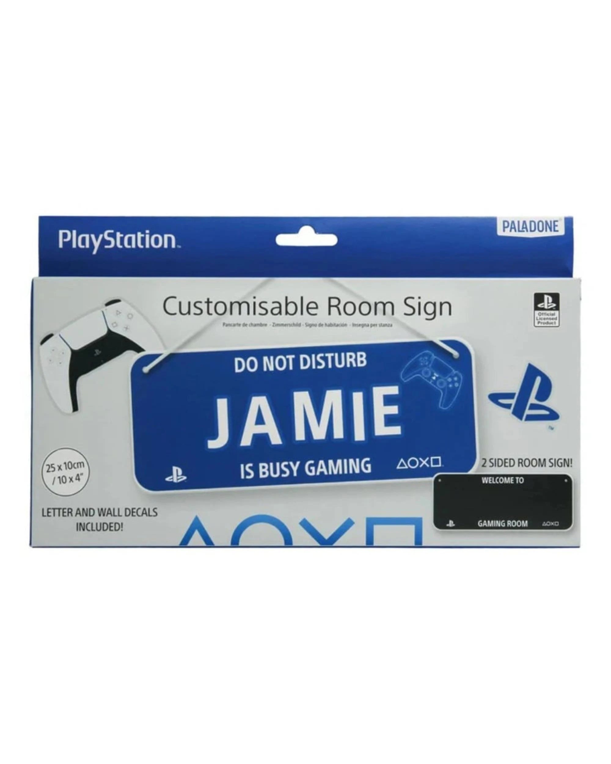1 Paladone PlayStation Customisable Room Sign, 1 of 5