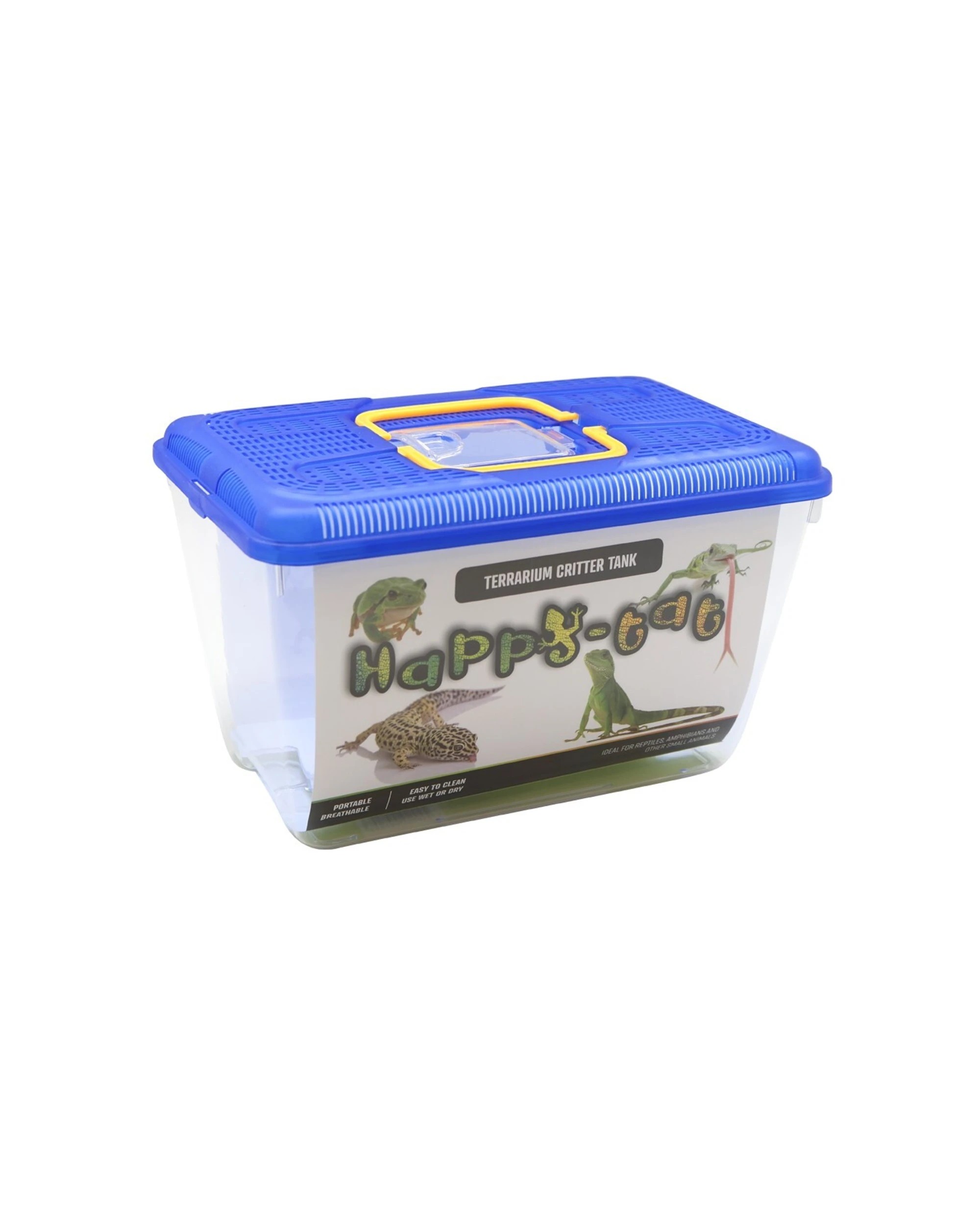 1 Paws And Claws 32cm Critter Reptiles Aquarium Tank House Portable Carrier - Assorted, 1 of 5