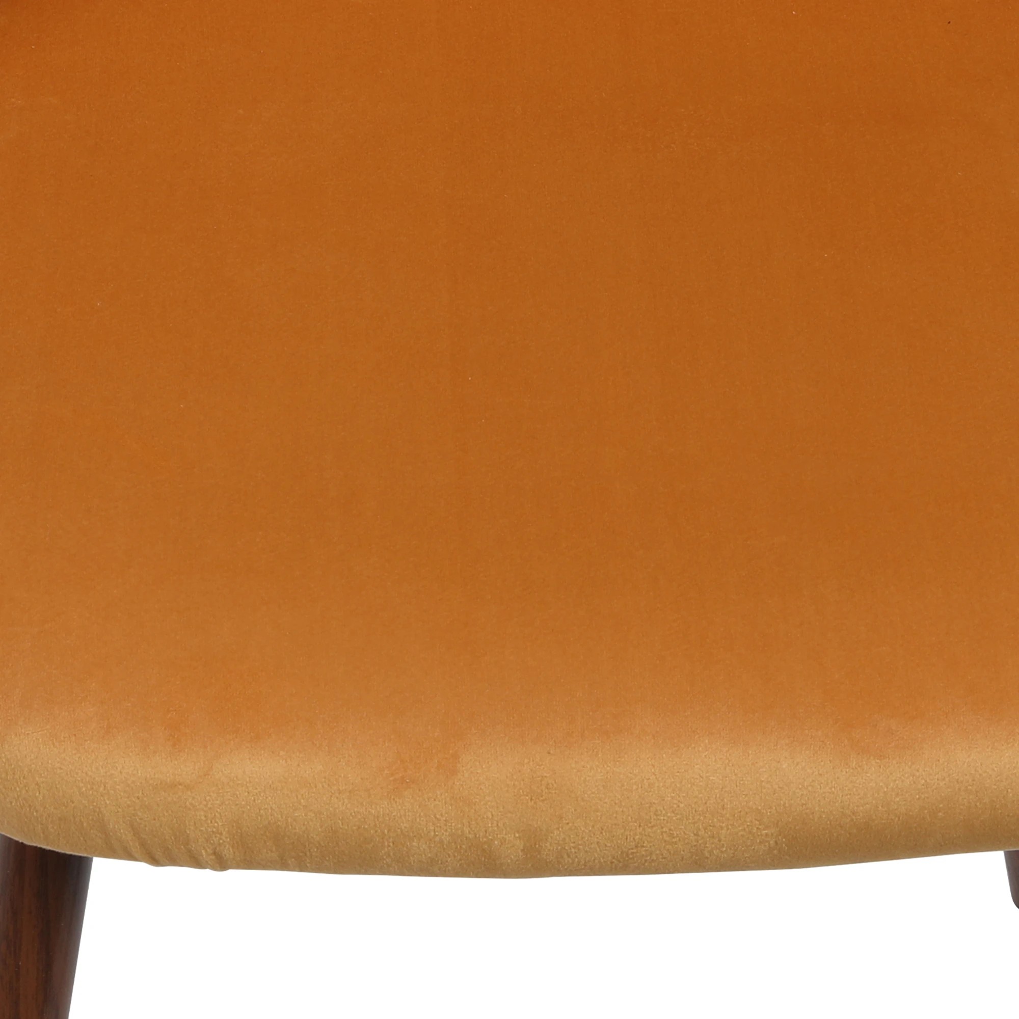 6 Levede 4x Velvet Dining Chairs  Mustard, 6 of 9