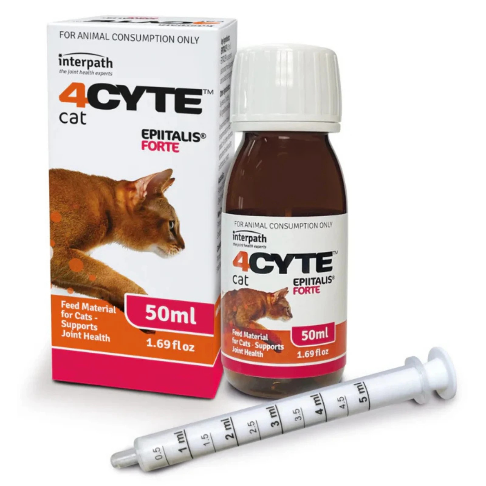 1 4cyte Epiitalis Forte For Cats 50ml - 50ml Bottle, 1 of 2