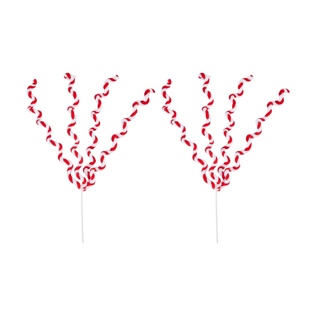 1 2 Pack Candy Twirl Tree Picks, 1 of 2