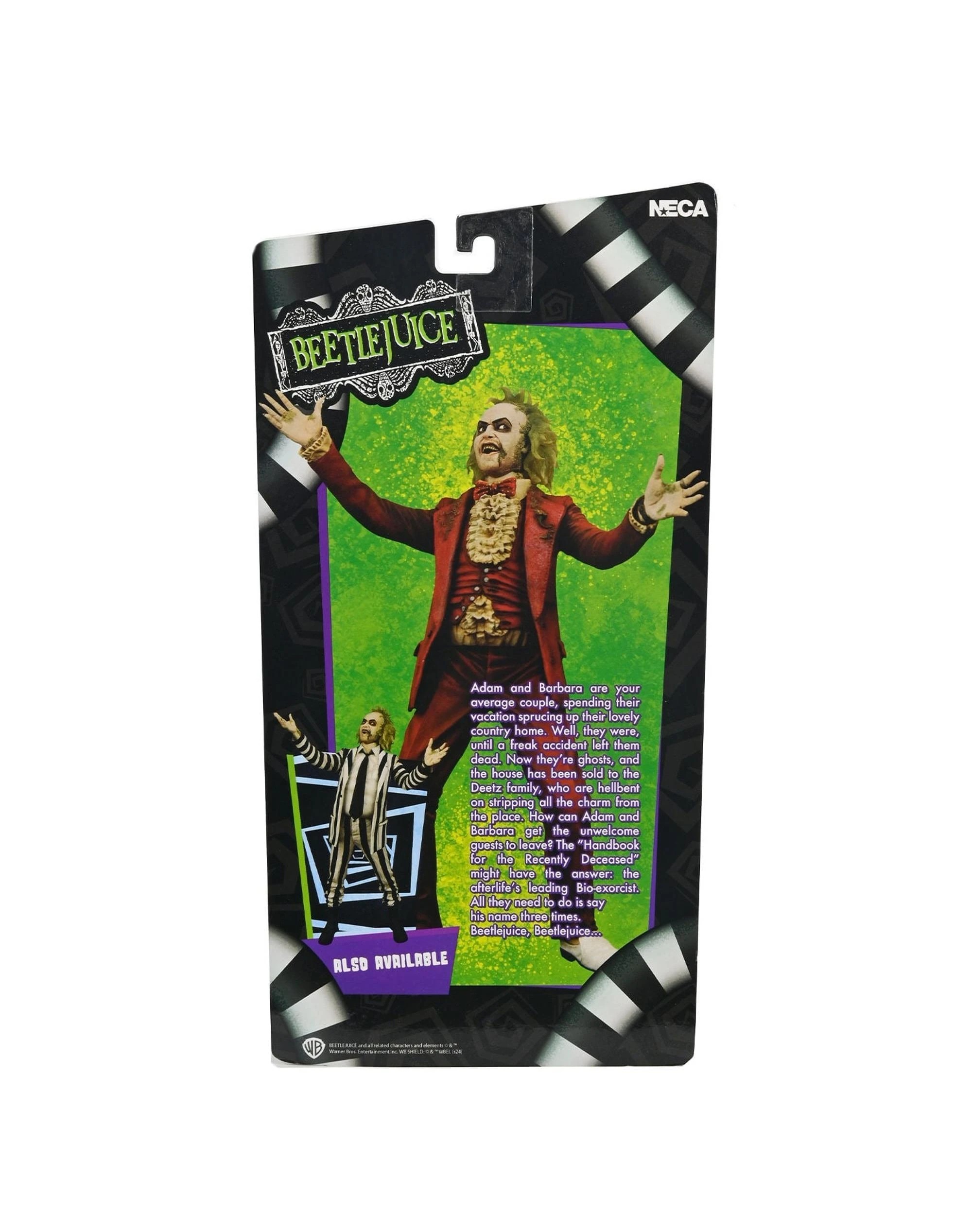 5 NECA Beetlejuice - 1988 -  Beetlejuice Red Tuxedo 7 inch Action Figure, 5 of 8