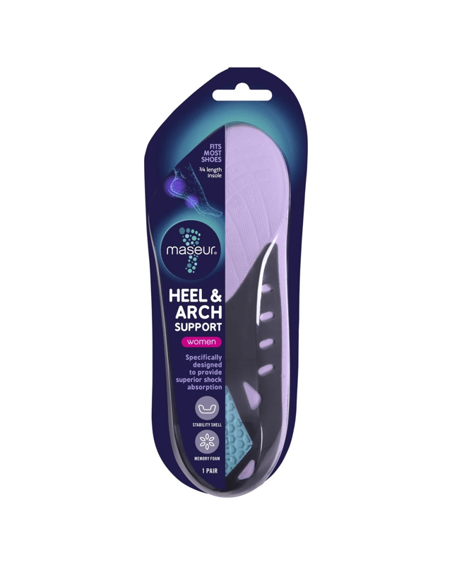 Footcare Maseur Heel and Arch Support Ins