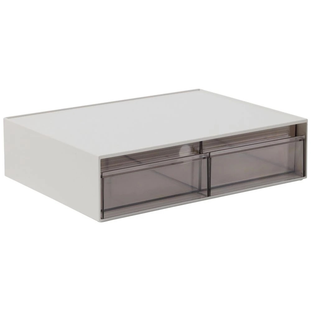 1 J.Burrows Stackable 2 Segment Desktop Drawers, 1 of 3