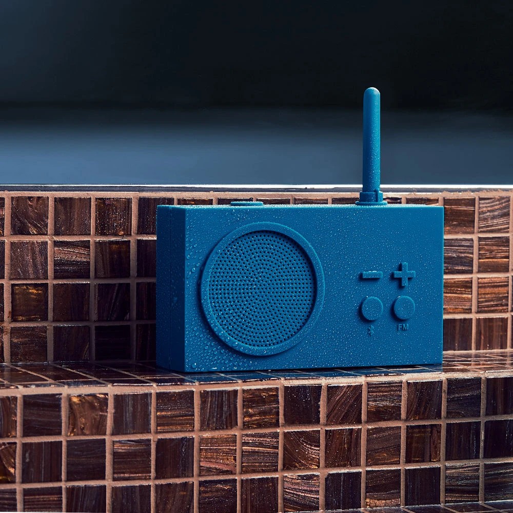 5 Lexon Thykho 3 Fm Radio & Bluetooth Speaker - Blue, 5 of 5