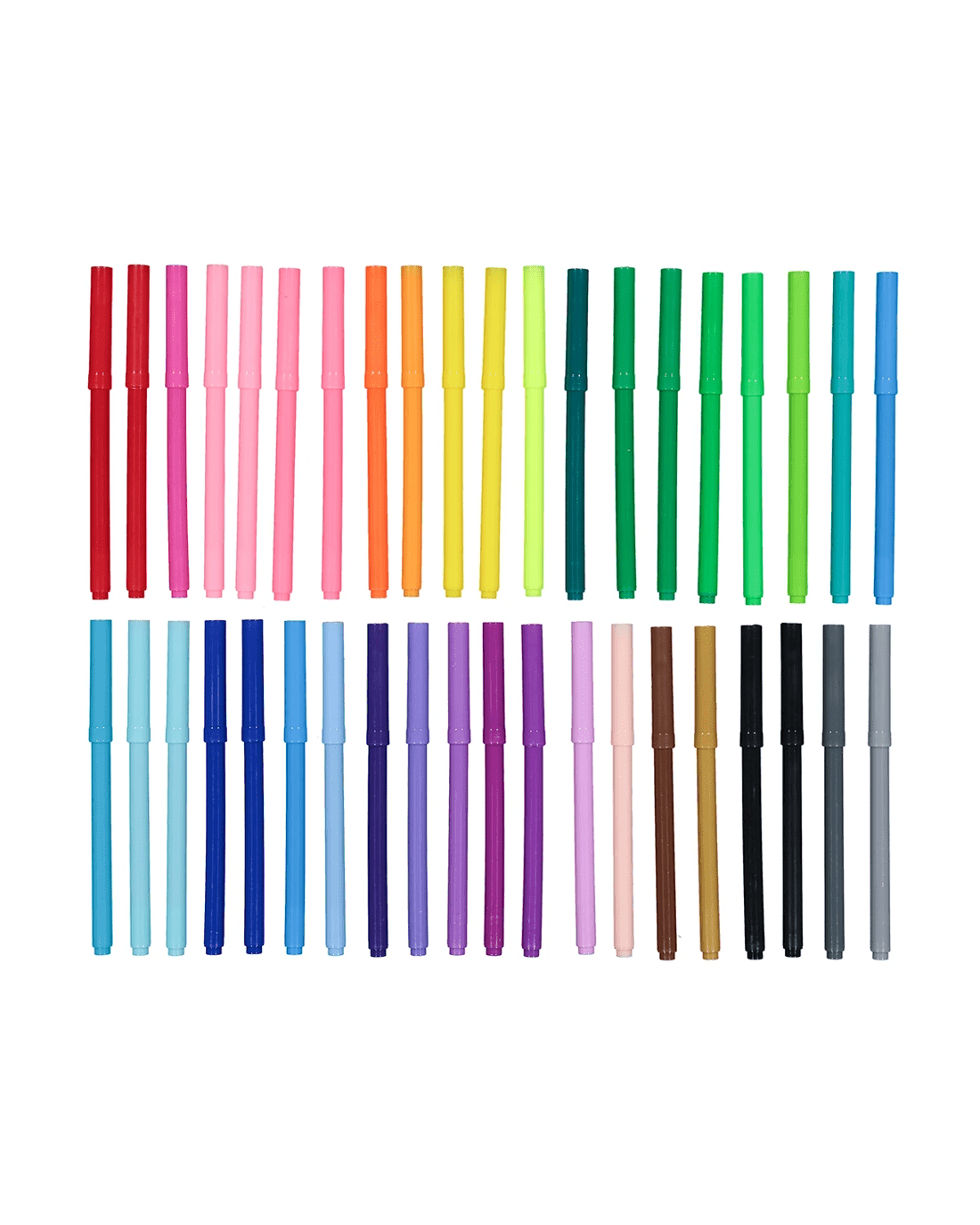 3 40 Pack Coloured Markers in Tube, 3 of 6