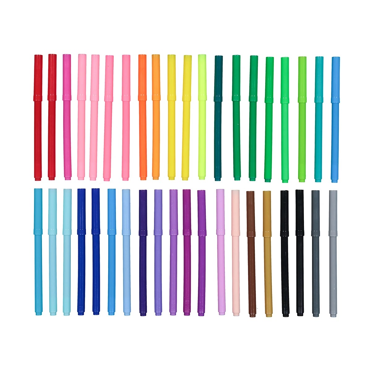 3 40 Pack Coloured Markers in Tube, 3 of 6