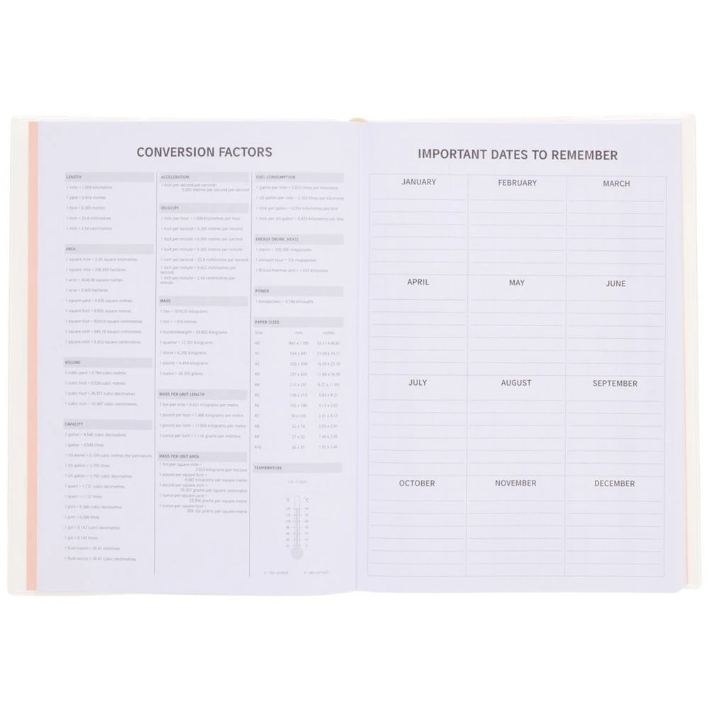 5 Studymate A5 Week to View Student Diary 2027 Floral, 5 of 7