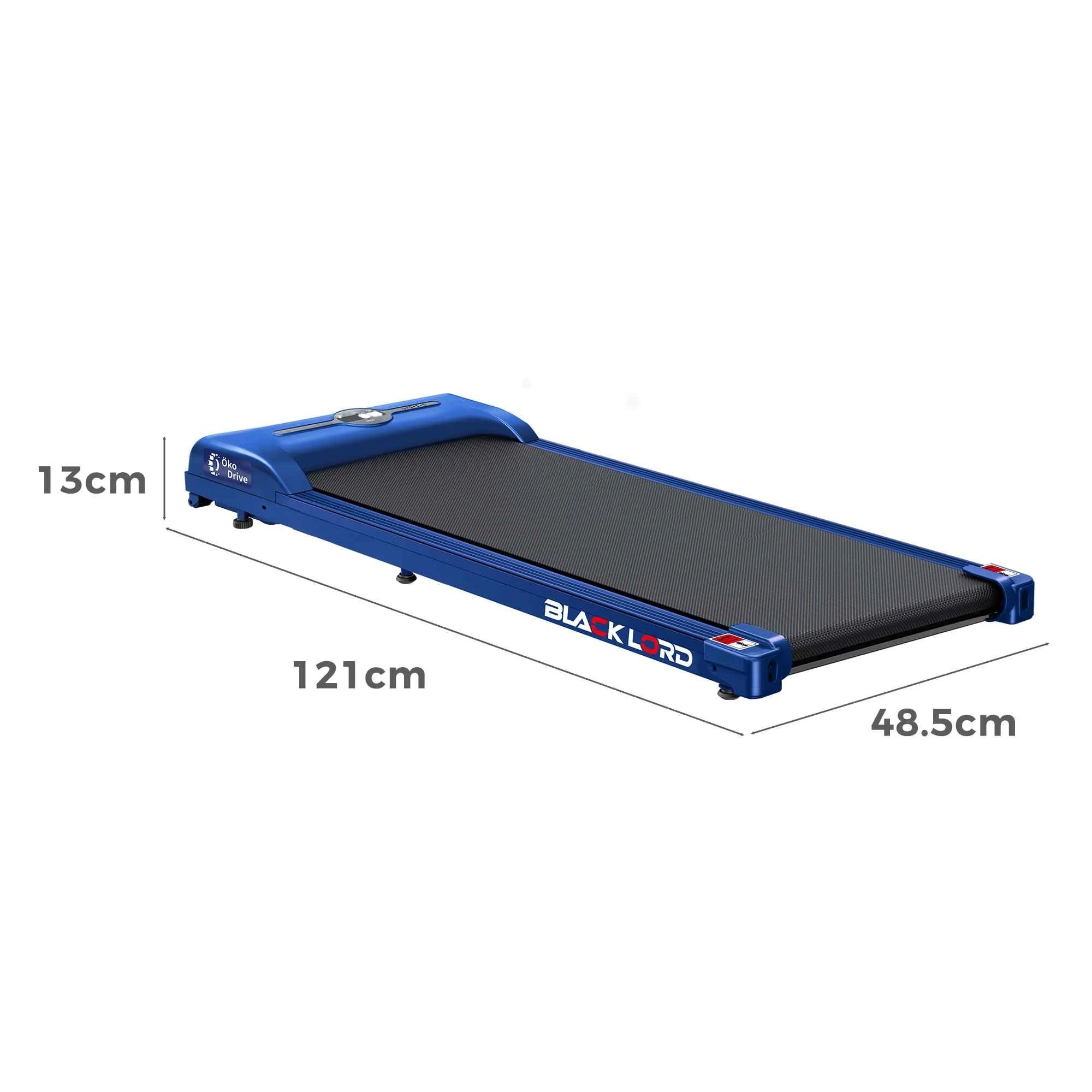 3 Black Lord Treadmill Electric Walking Pad Fitness Home Gym - Blue, 3 of 10