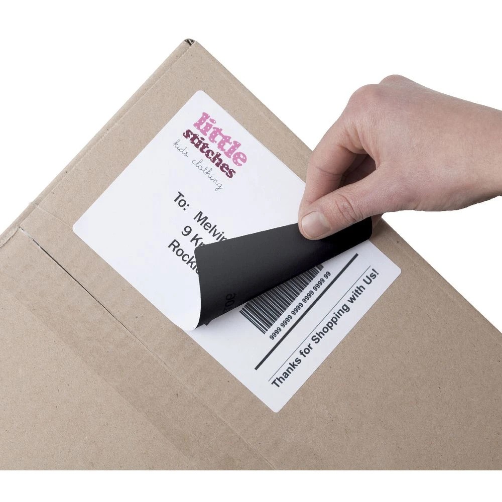 6 Avery 1UP Inkjet Laser Shipping Labels 100 Sheets, 6 of 8