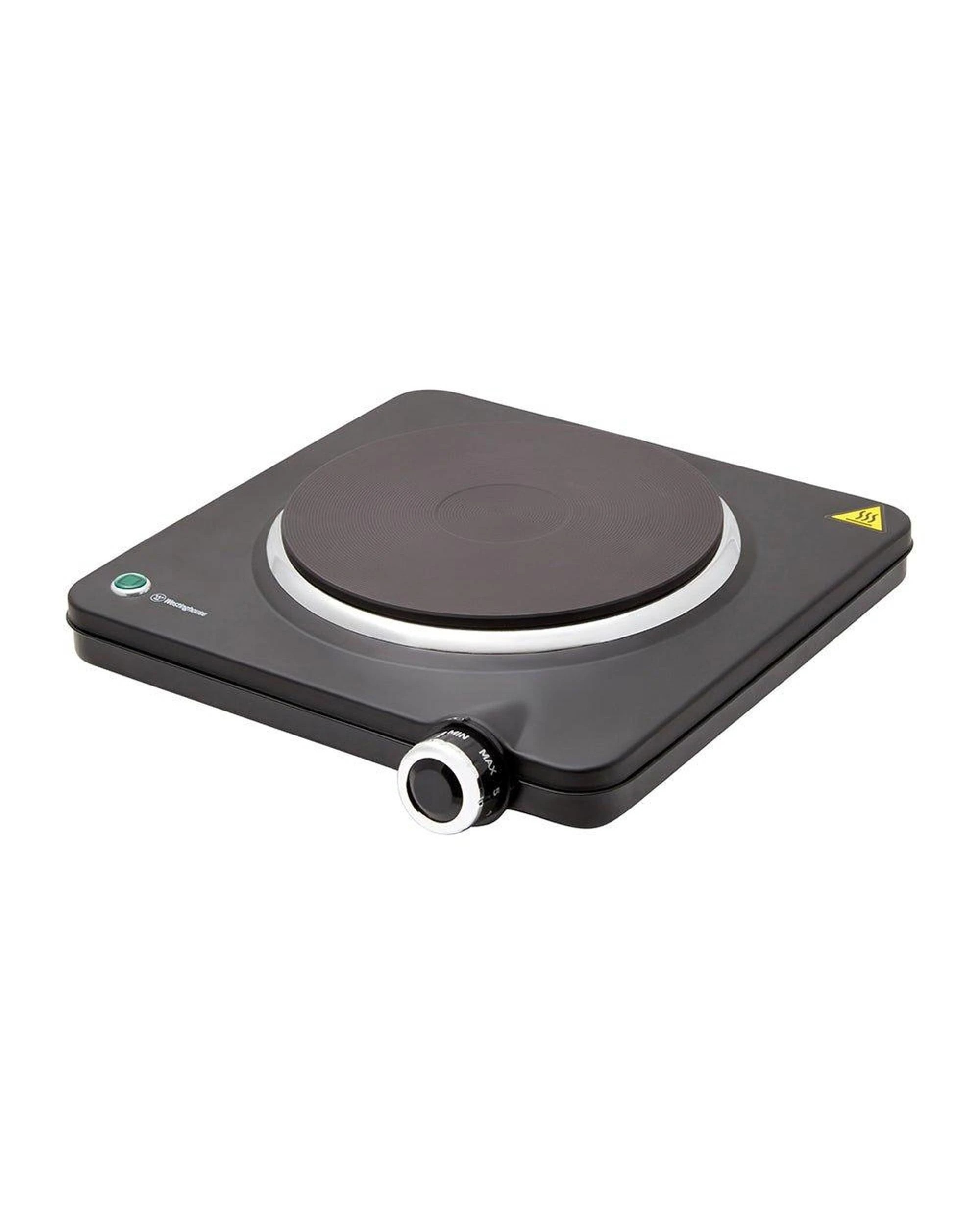 2 Westinghouse Electric Single Hotplate - Black - BLACK, 2 of 6