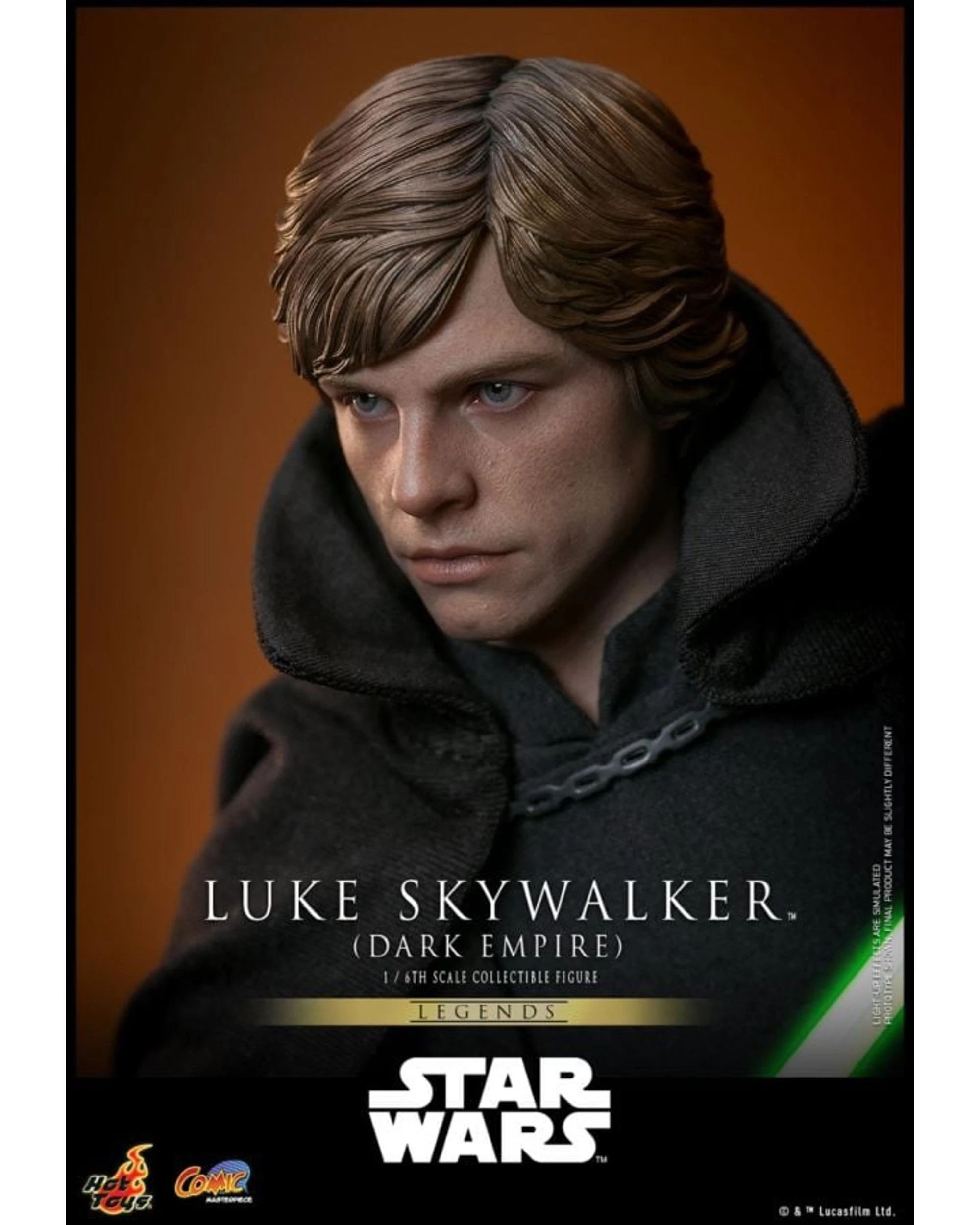 4 Hot Toys Star Wars Legends Luke Skywalker Dark Empire 1:6 Scale Action Figure, 4 of 10