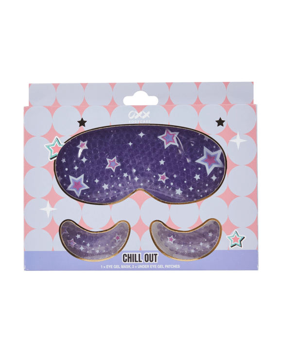 OXX Bodycare 3 Piece Chill Out Eye Mask Set