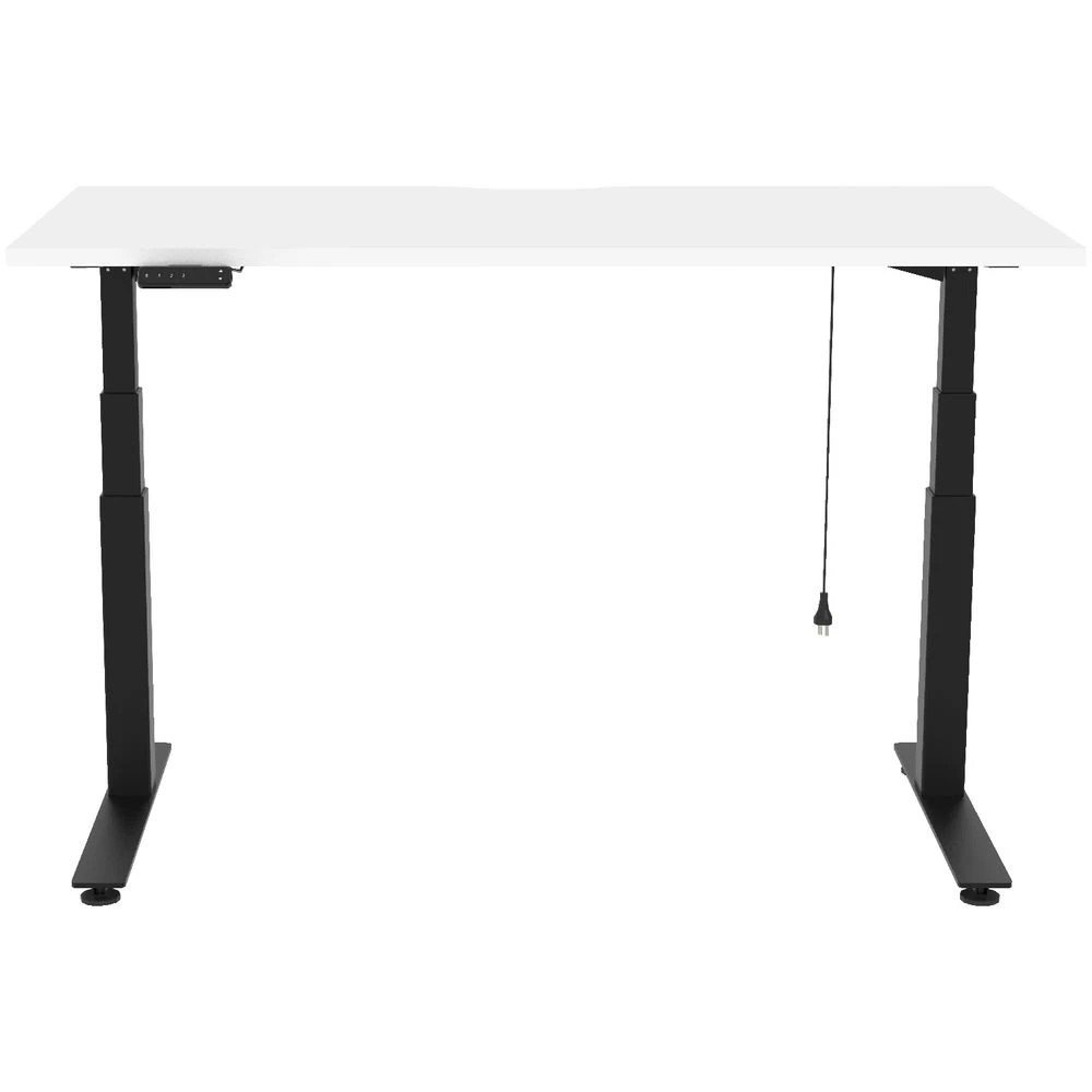 2 Stilford S2 Electric Sit Stand Desk 1500mm Black/White Desks, Tables and Workstations, 2 of 5