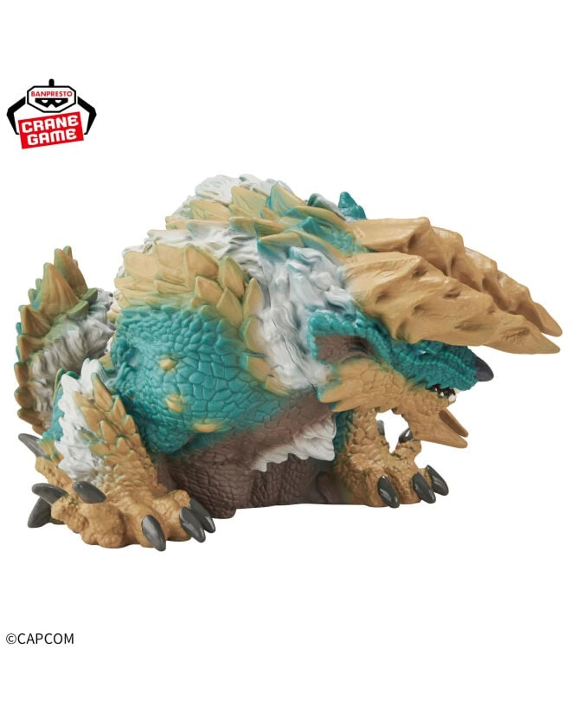 4 Banpresto Enshrined Monsters Monster Hunter Zinogre Figure, 4 of 5