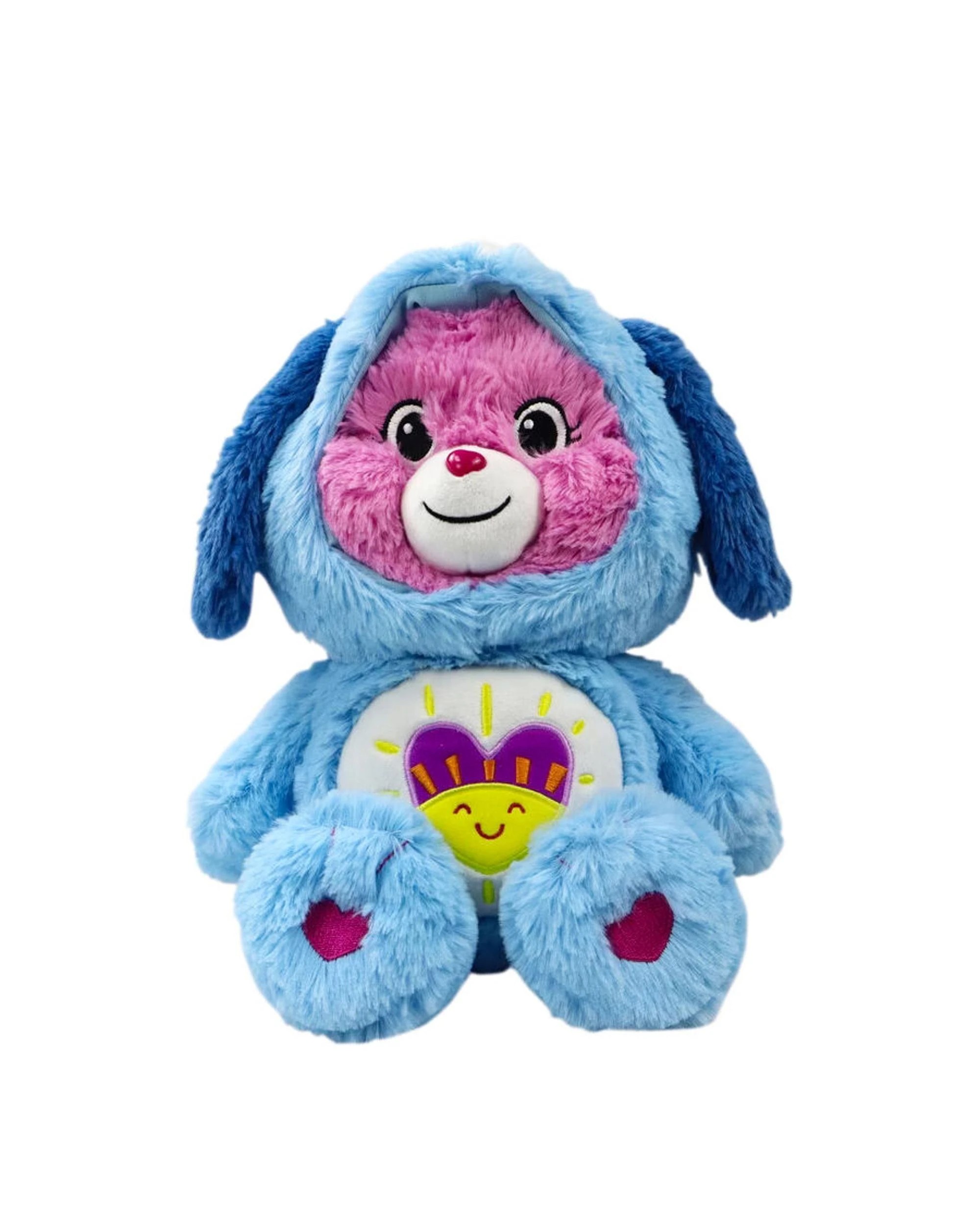 2 Care Bears Snuggle Pals Shine Bright Bear Dog Medium Plush, 2 of 2