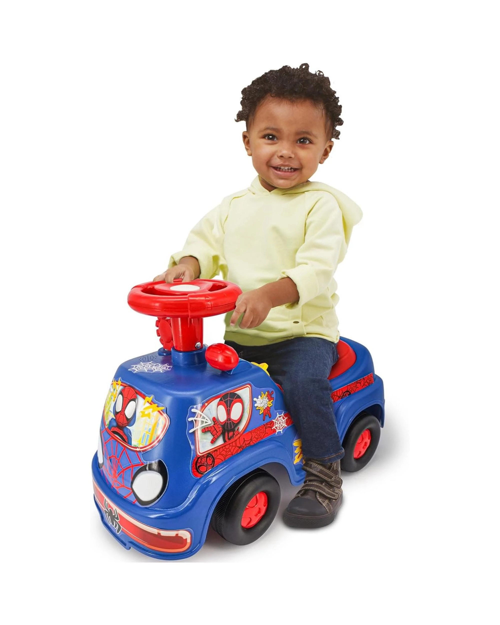 5 Disney Spider-Man Lights N Sounds Spidey Racer Ride-On Toy, 5 of 5