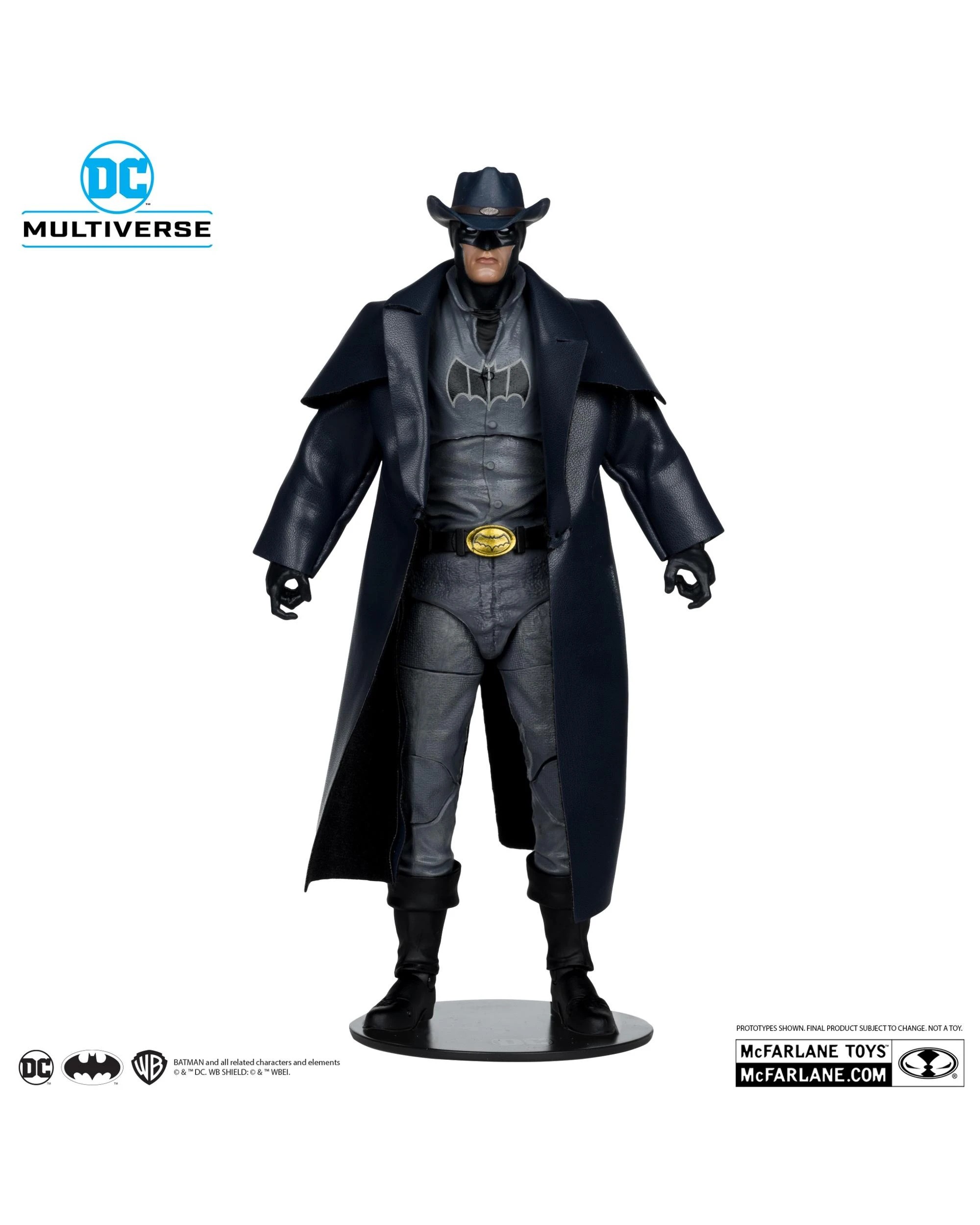 5 DC Multiverse Batman/Superman Archive of Worlds Batman Western World 7 inch Action Figure, 5 of 9