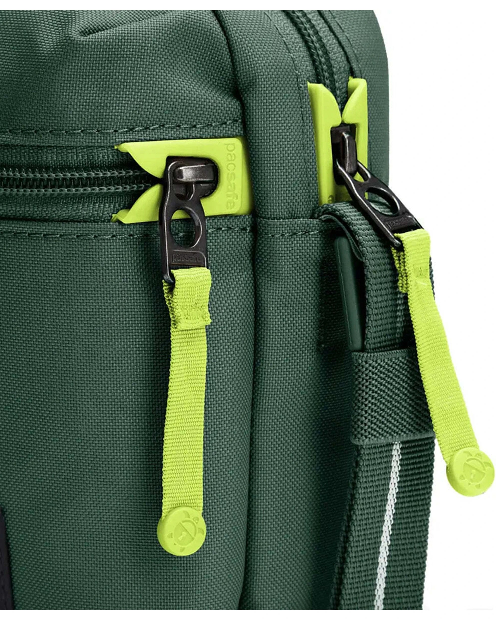 8 Pacsafe Go Anti-Theft Micro Crossbody Bag Compact Size Recycled Polyester Spruce - Green, 8 of 8